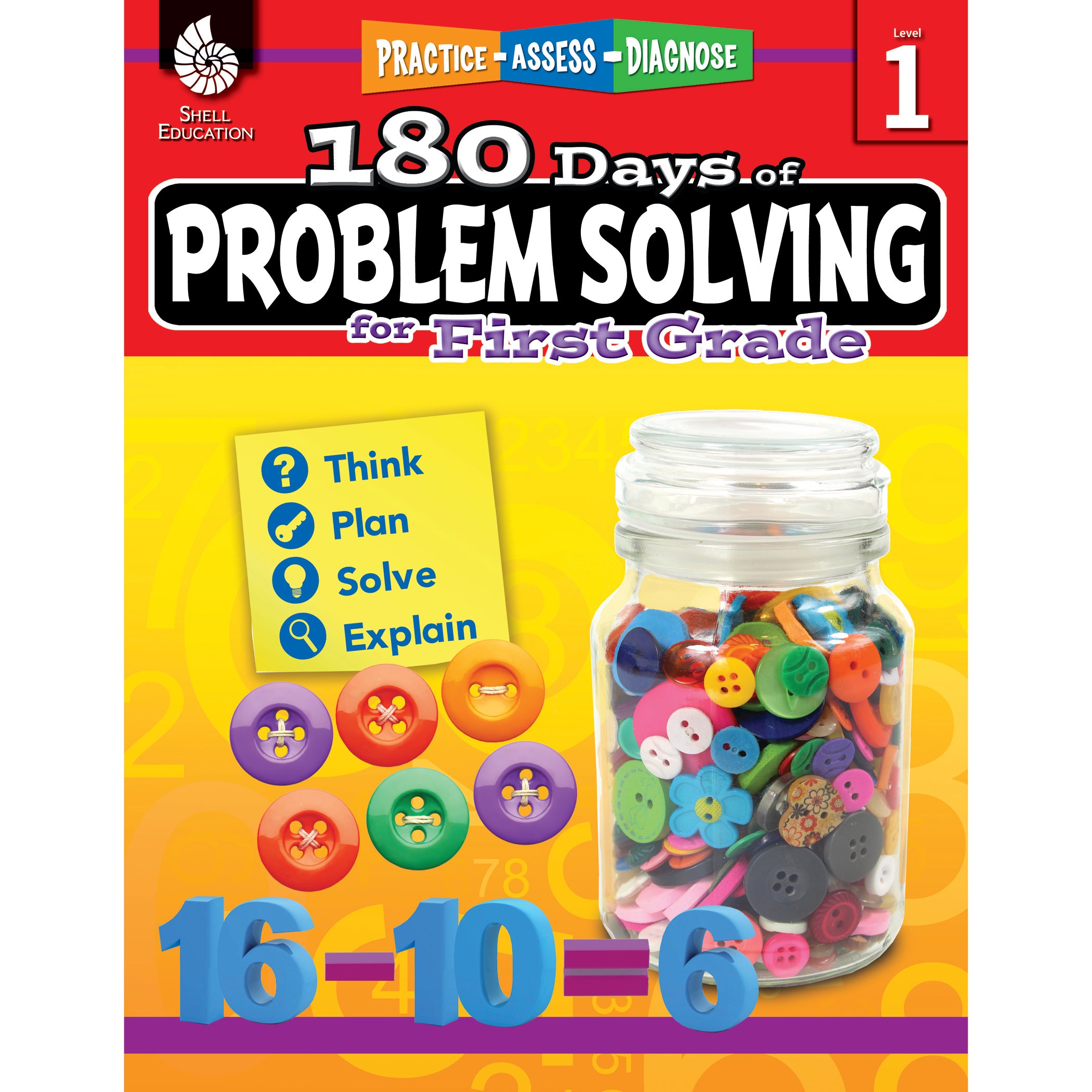 180 Days of Problem Solving for First Grade