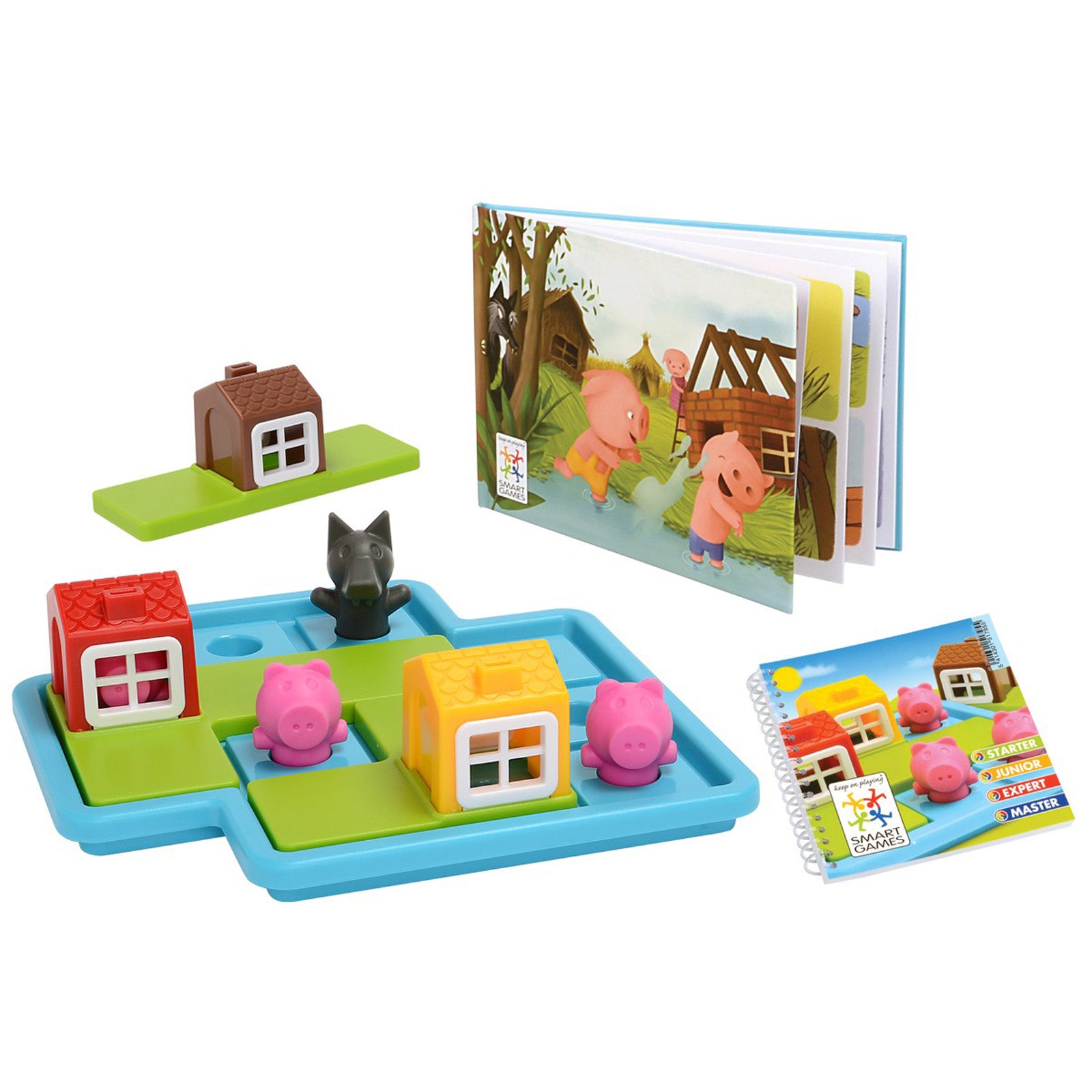 Three Little Piggies Deluxe Preschool Puzzle Game