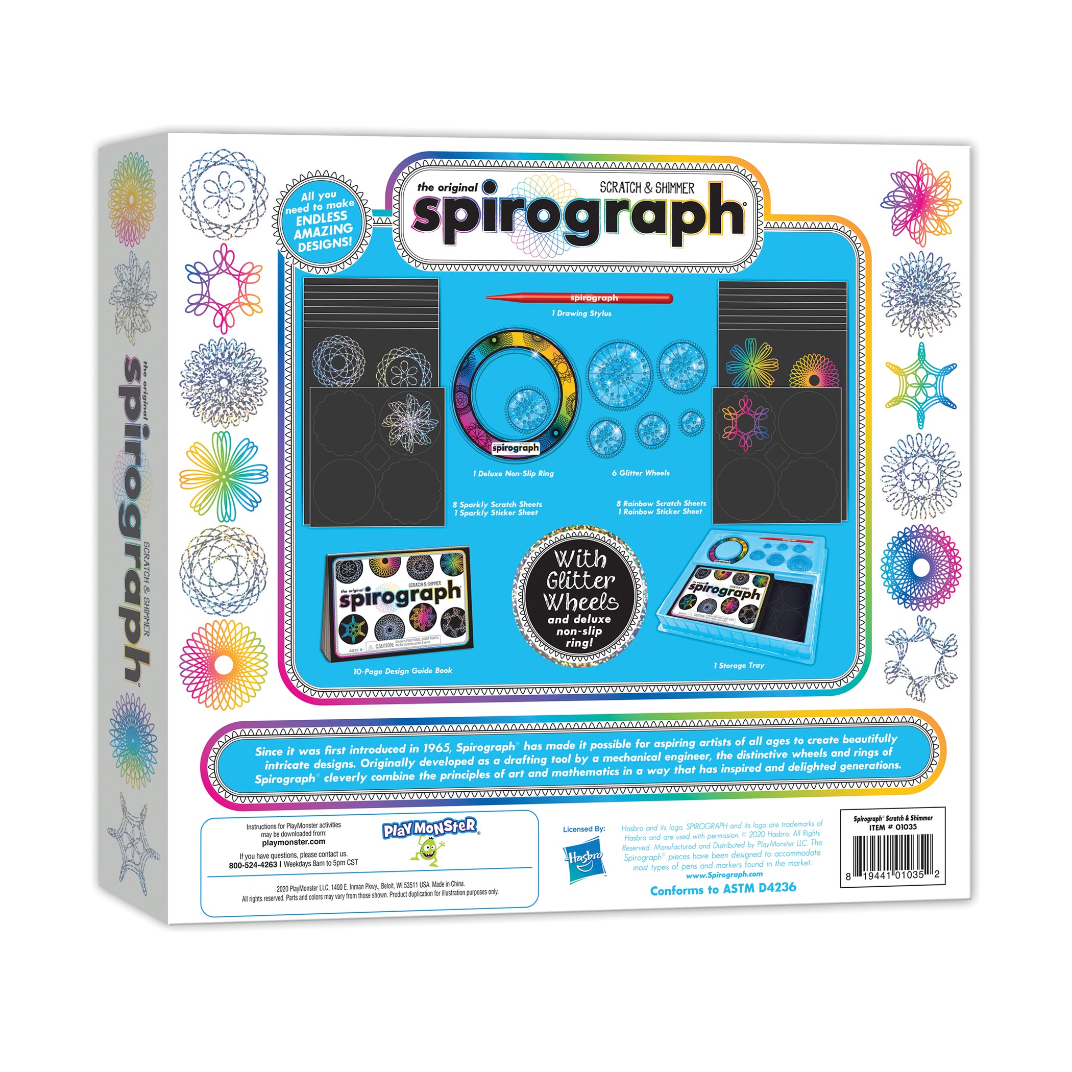 Spirograph® Scratch & Shimmer - A1 School Supplies