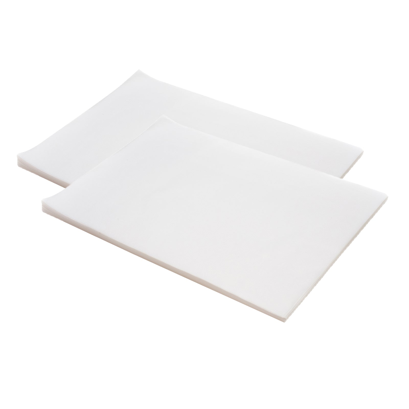 Art & Decoration Fabric Sheets, 12" x 18", White, 45 Sheets Per Pack, 2 Packs