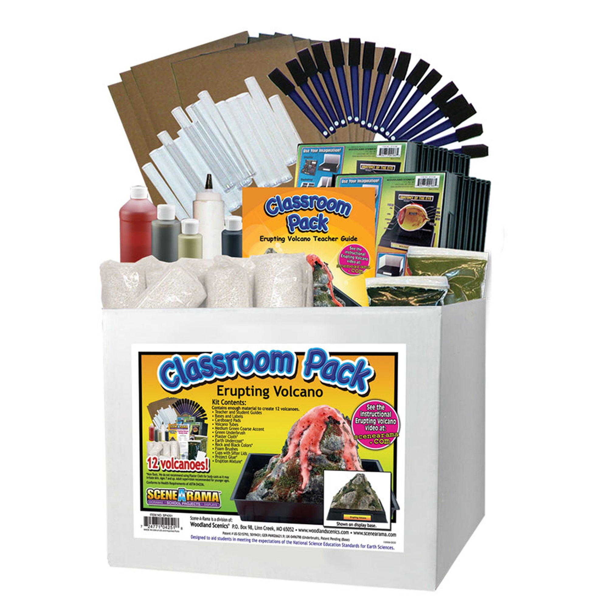 Scene-A-Rama® Erupting Volcano Classroom Pack™