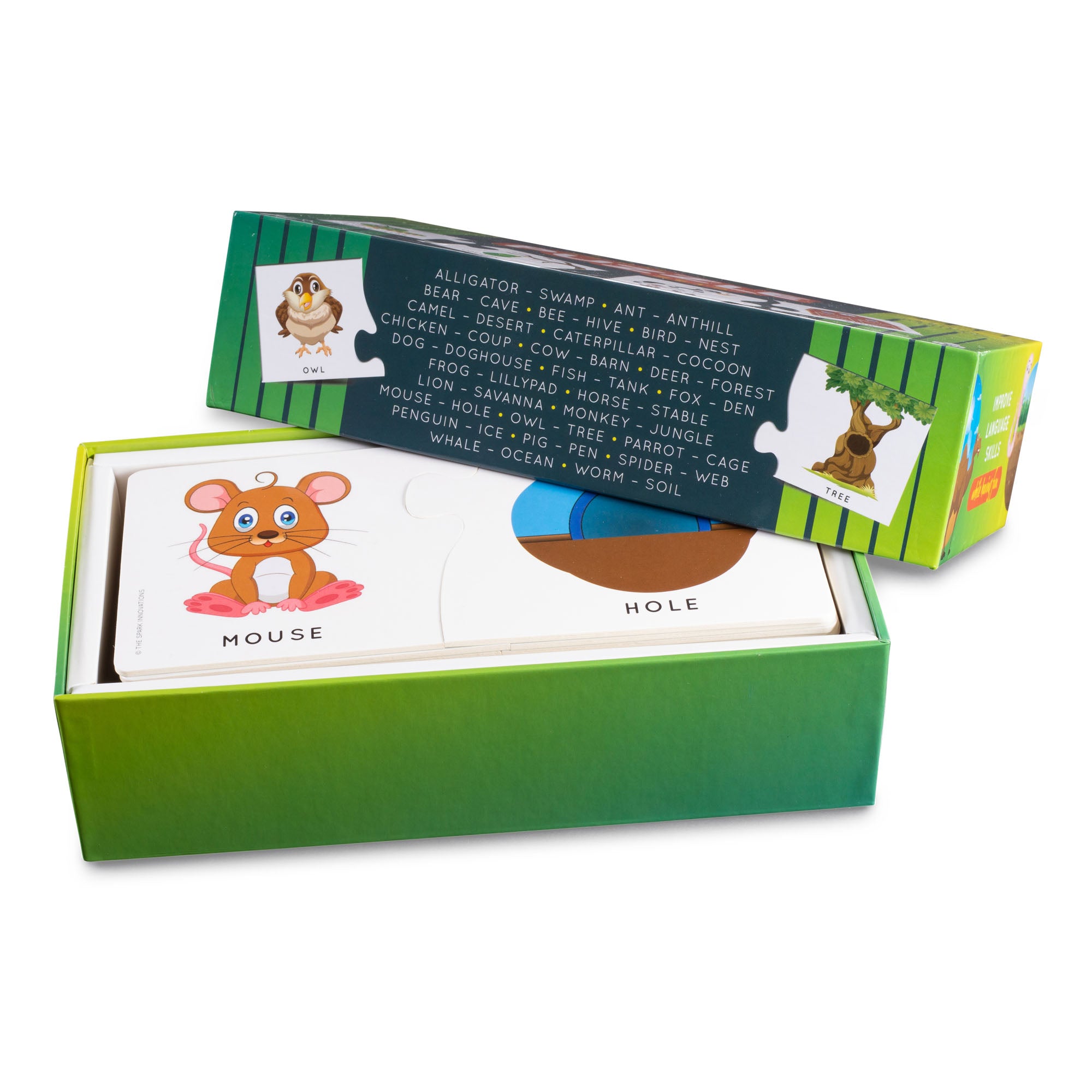 Animal Home and Habitat Matching Puzzle - A1 School Supplies