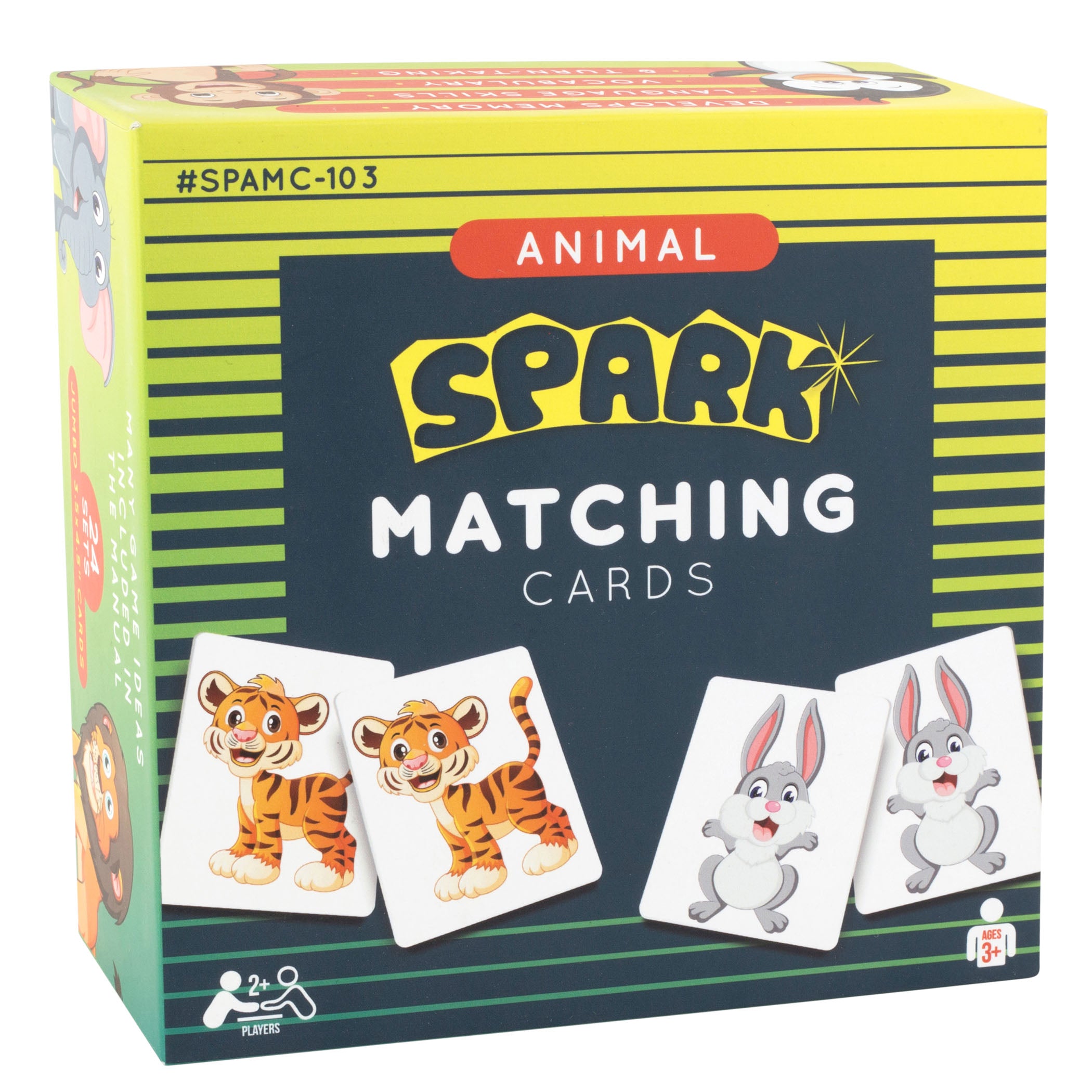 Animals Matching Cards Memory Game - A1 School Supplies