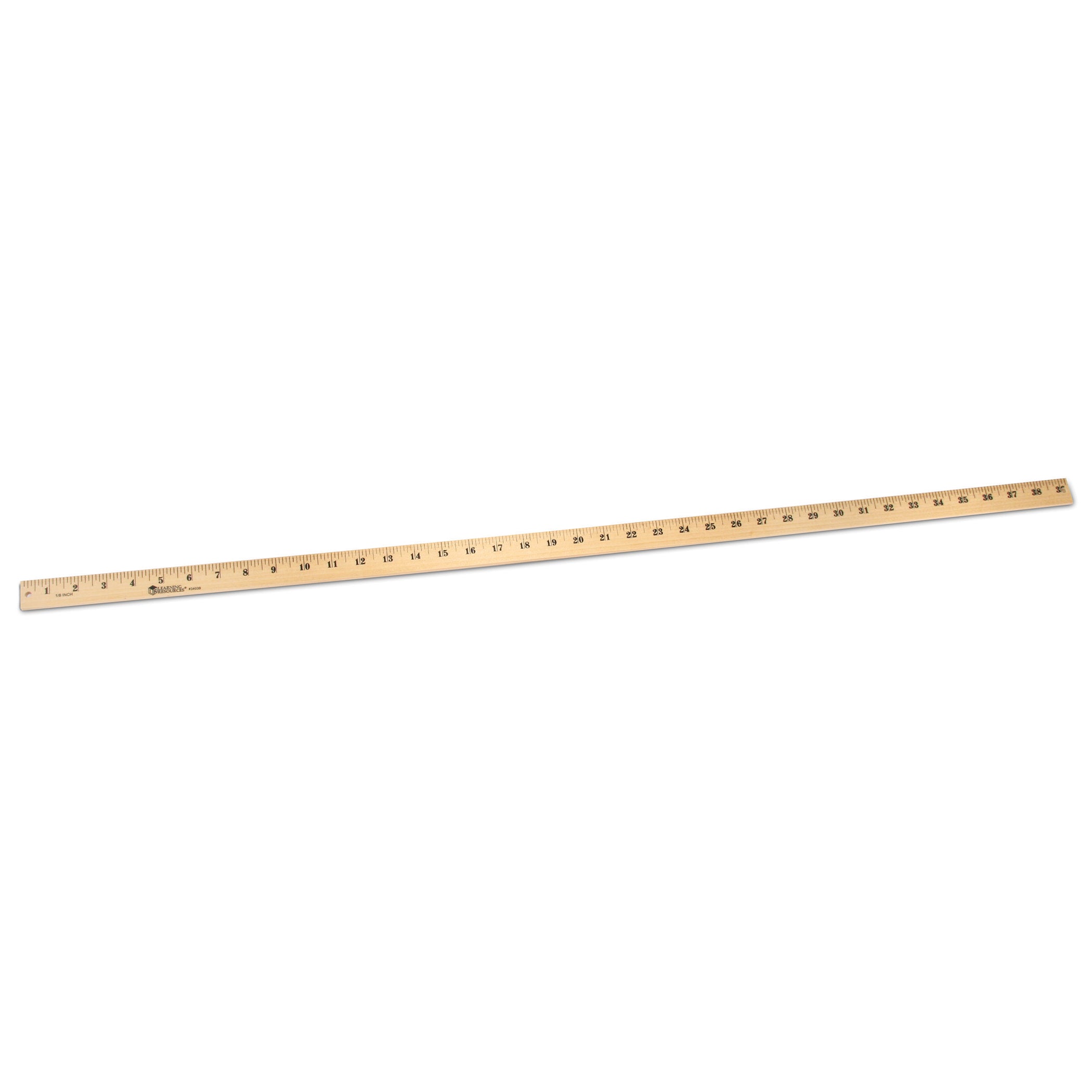 Wooden Meter Stick, Plain Ends, Pack of 3