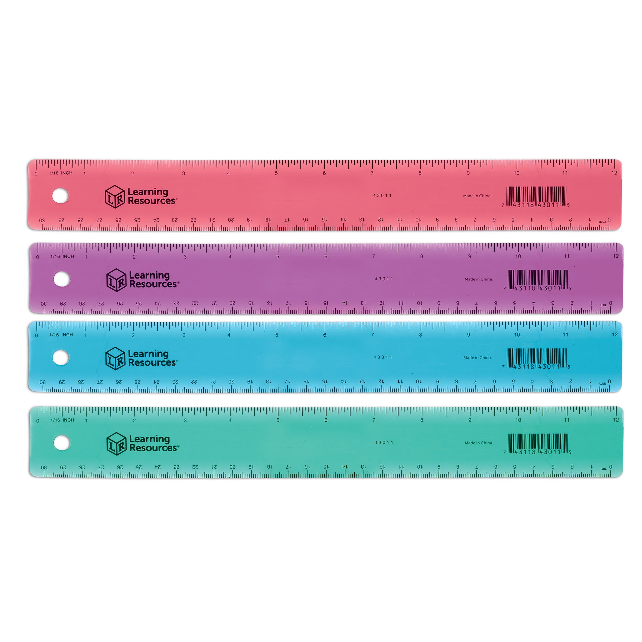 UltraFlex® SAFE-T® Ruler, Pack of 12