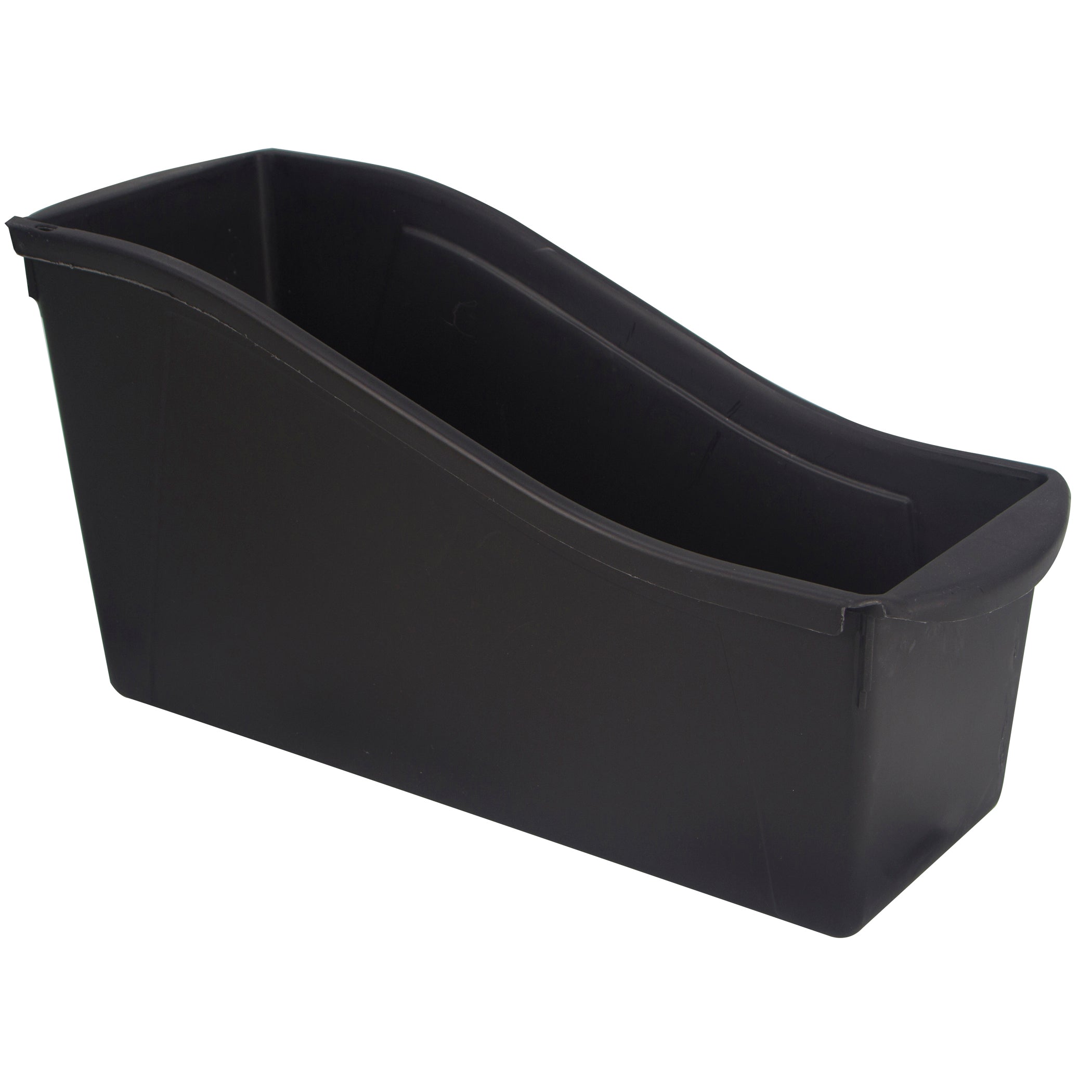 Large Book Bin, Black, Pack of 6