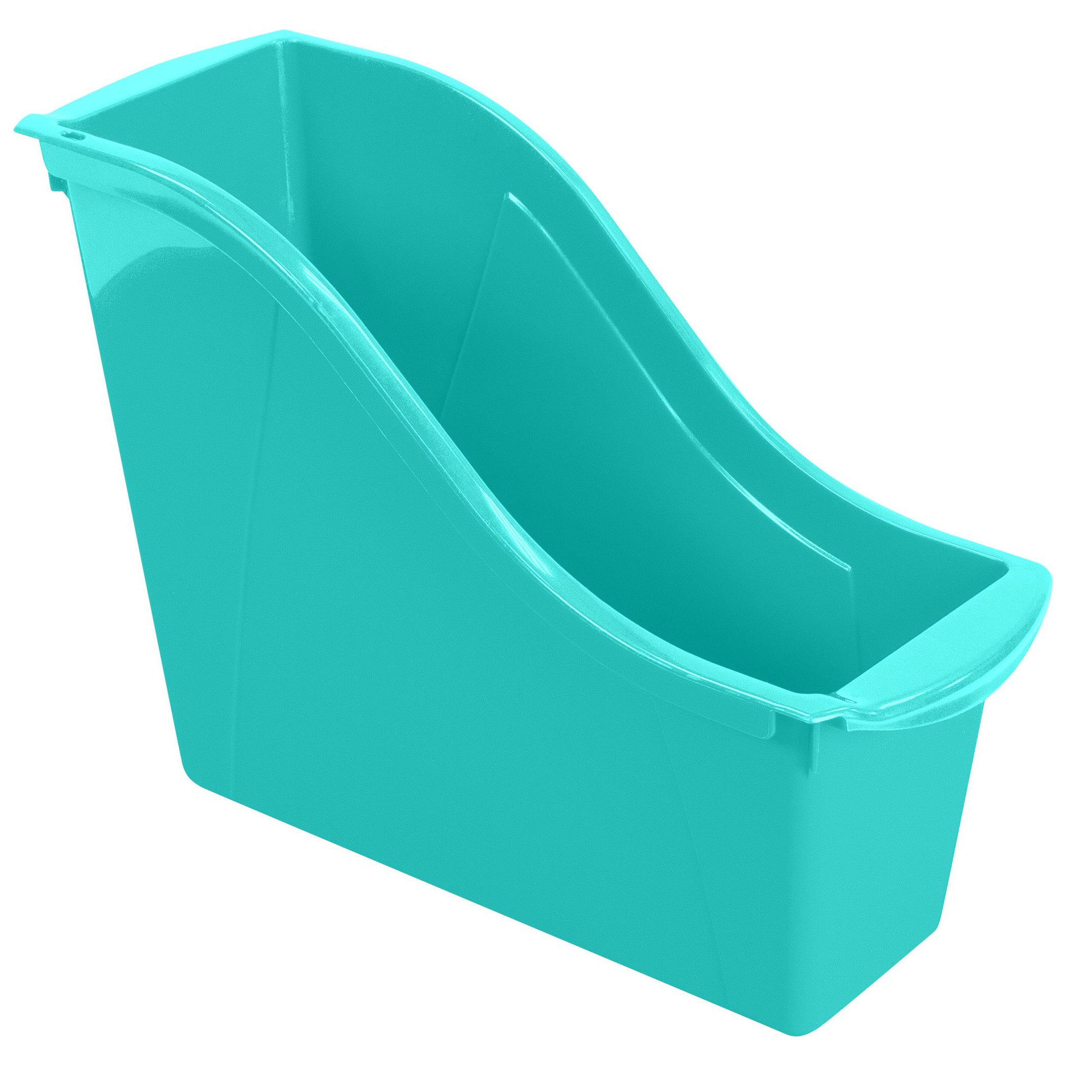 Small Book Bin, Teal, Pack of 6