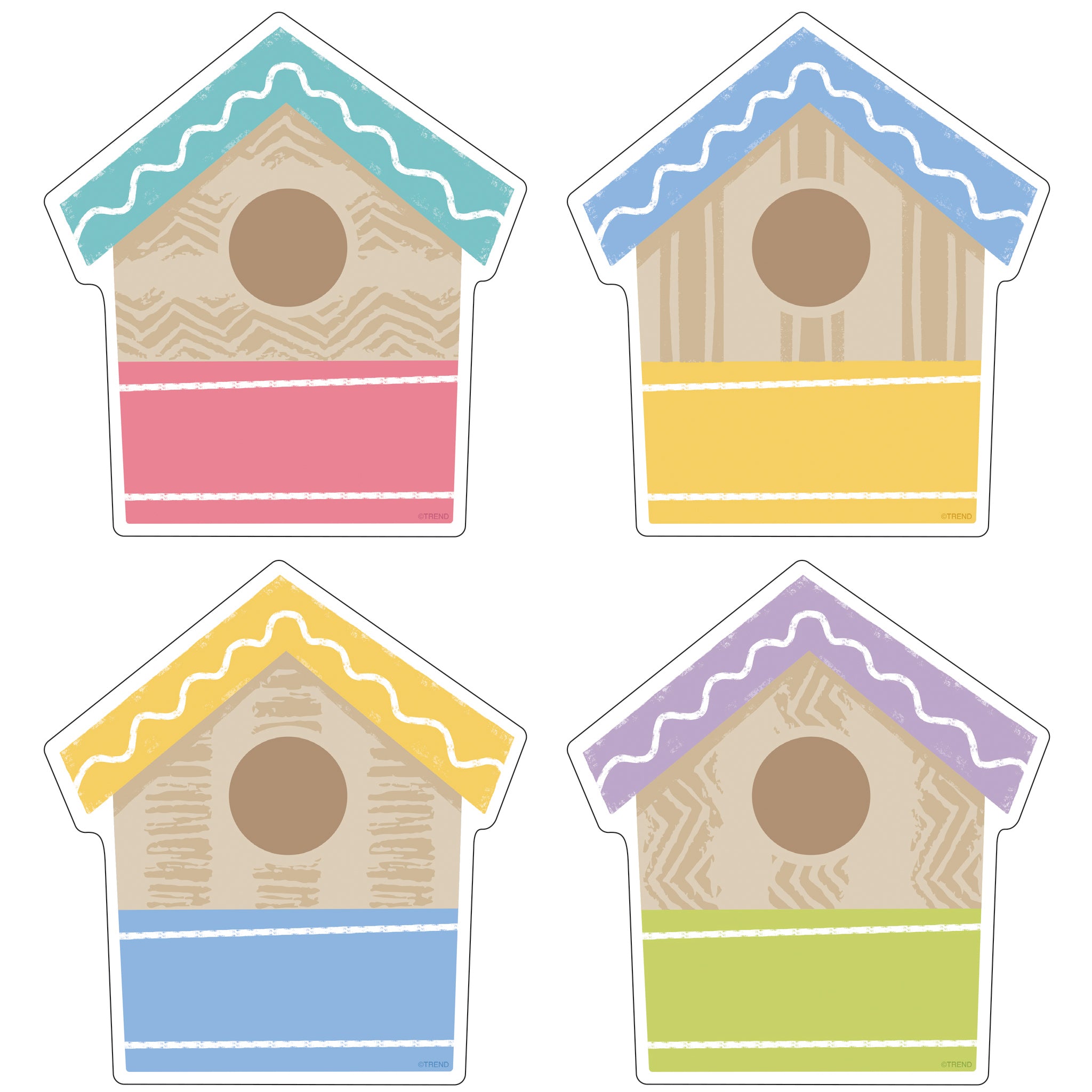 Garden Birdhouses Classic Accents® Variety Pack, 36 Per Pack, 3 Packs