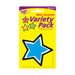 Bold Strokes Stars Mini Accents Variety Pack, 36 Per Pack, 6 Packs - A1 School Supplies