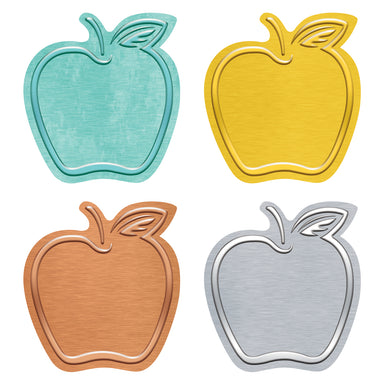 I ♥ Metal™ Apples Mini Accents Variety Pack, 36 Per Pack, 6 Packs - A1 School Supplies