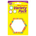 Color Harmony™ Hexa-swirls Mini Accents Variety Pack, 36 Per Pack, 6 Packs - A1 School Supplies