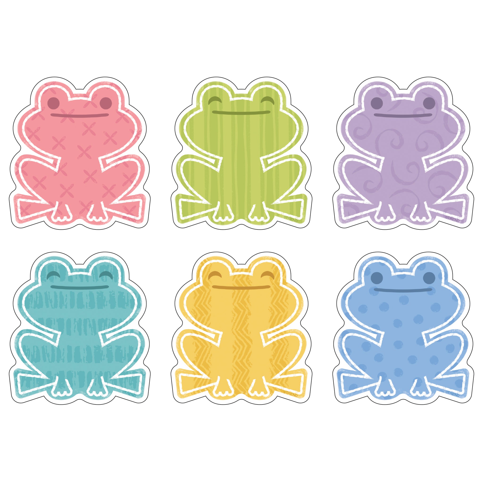 Garden Frogs Mini Accents Variety Pack, 36 Per Pack, 6 Packs