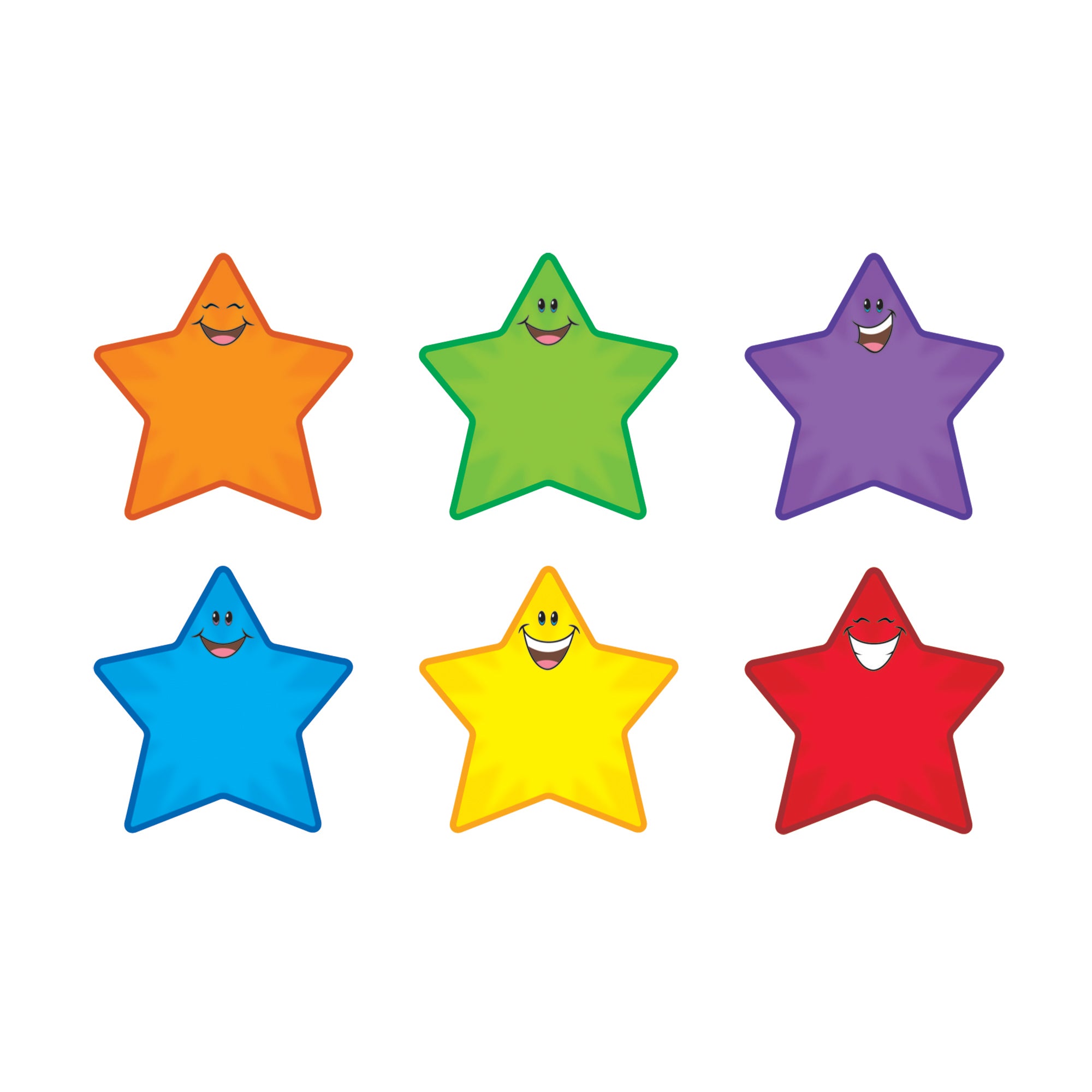 Star Smiles Classic Accents® Variety Pack, 36 Per Pack, 3 Packs