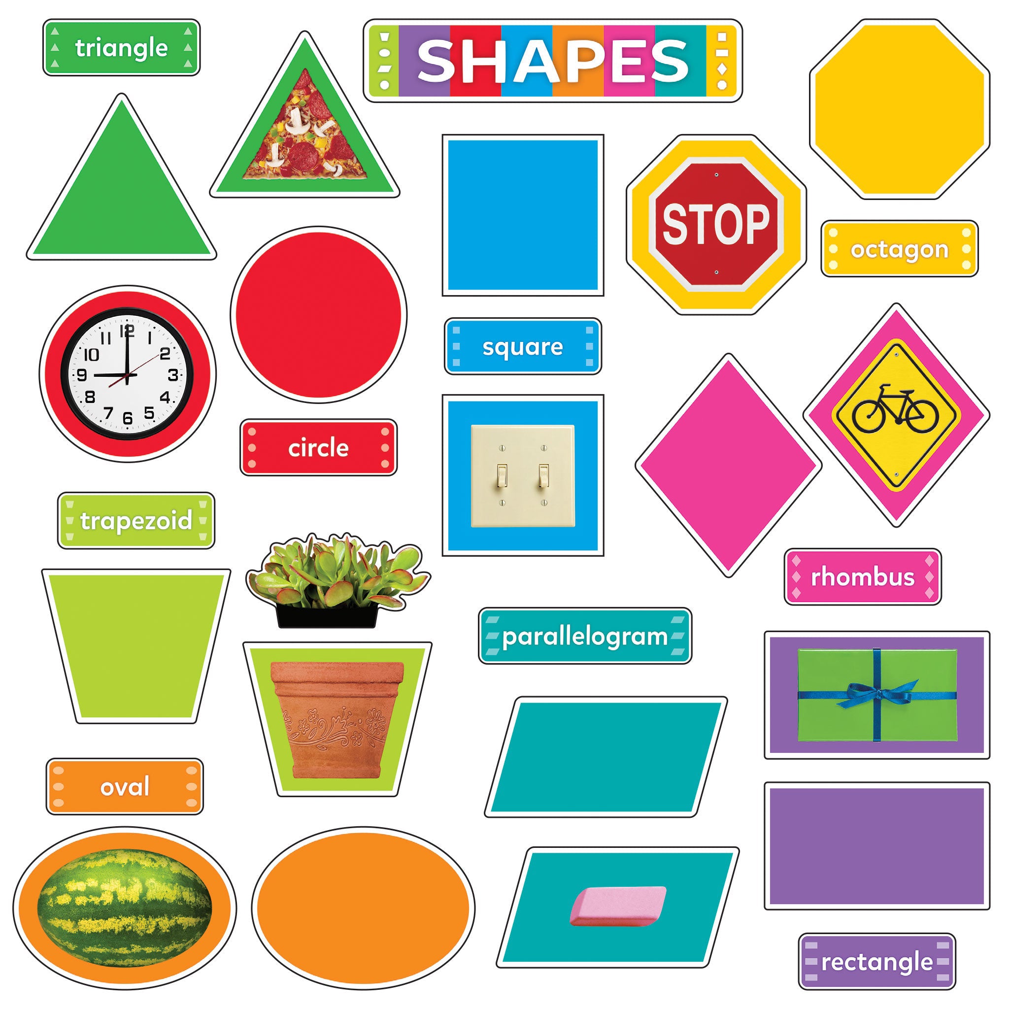 Shapes All Around Us Learning Set