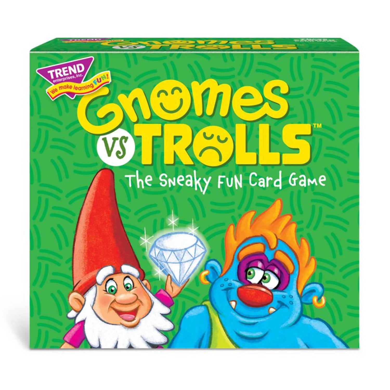 GNOMES vs TROLLS™ Three Corner™ Card Game, Pack of 3