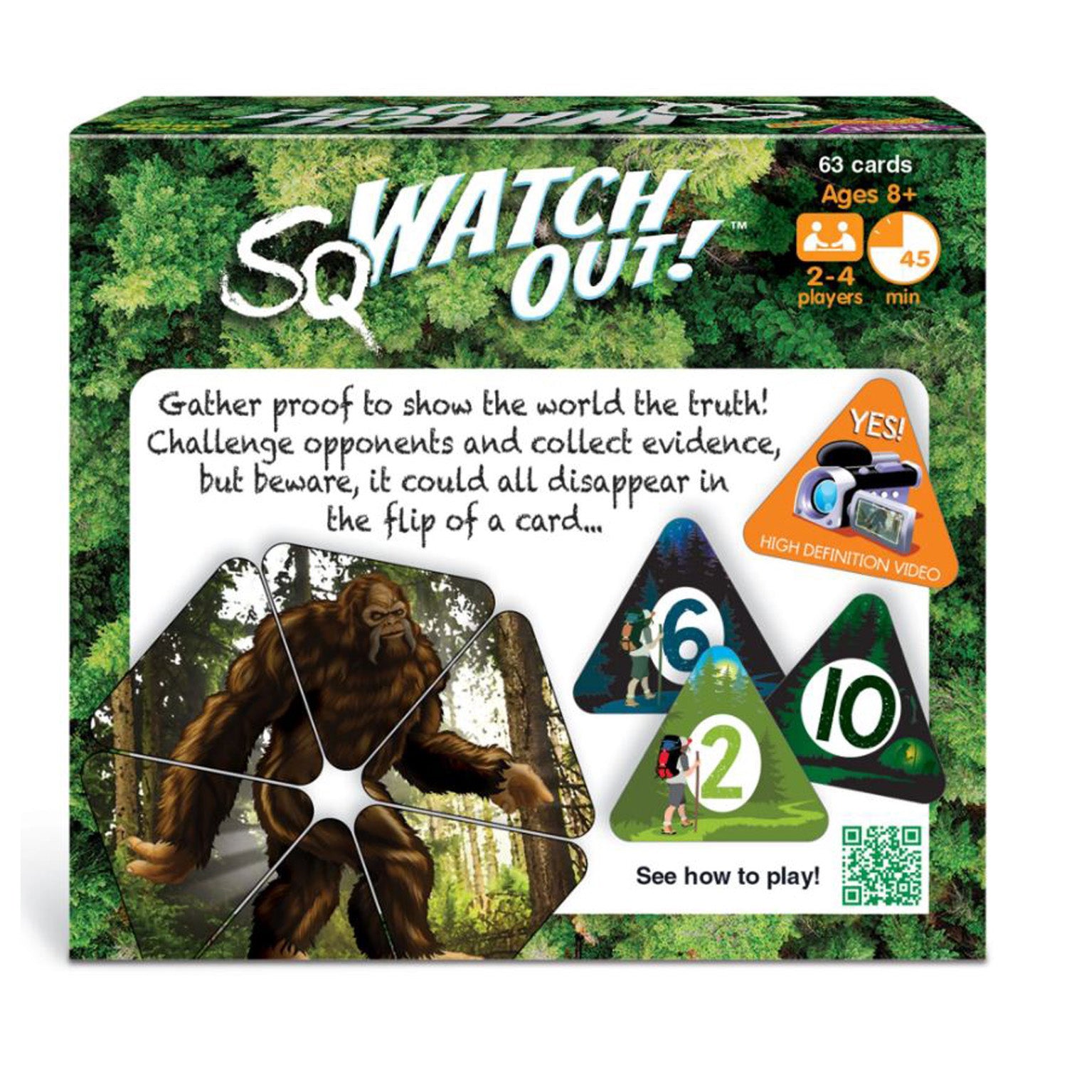 sqWATCH OUT!™ Three Corner™ Card Game, Pack of 3