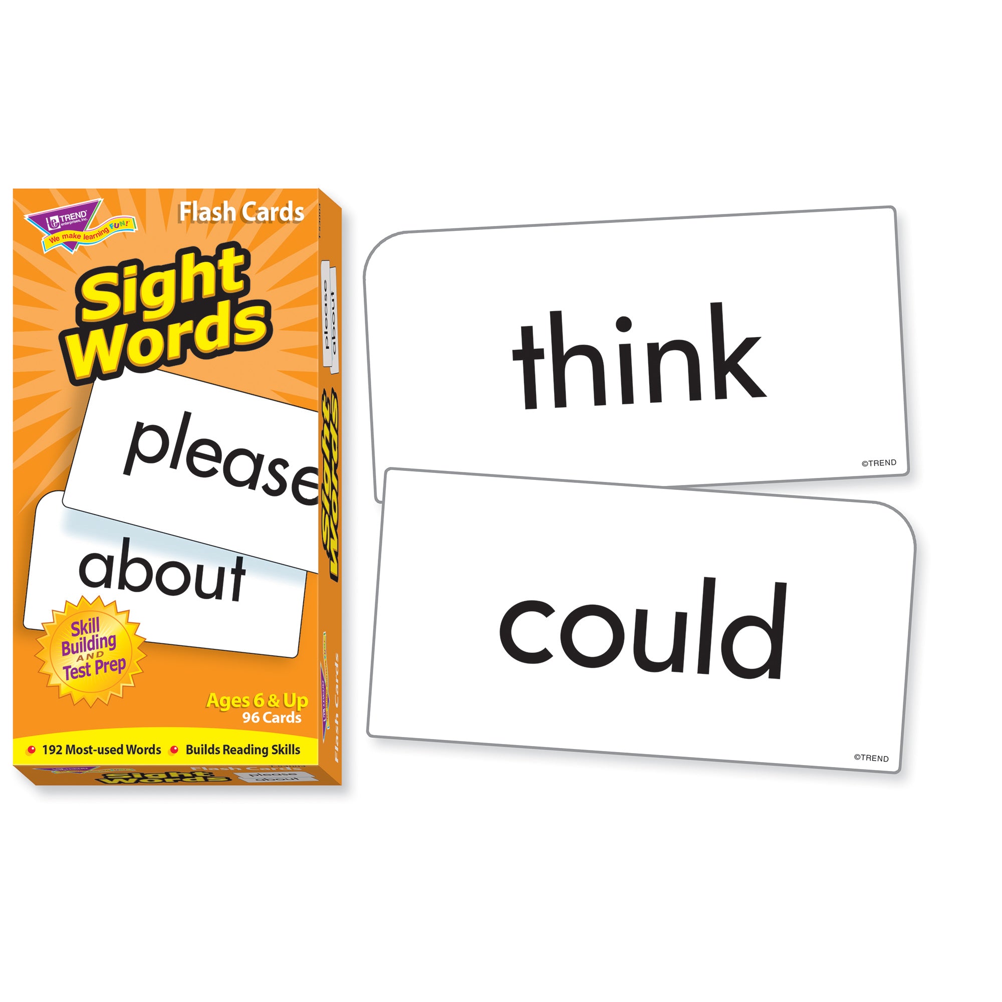 Sight Words Skill Drill Flash Cards, 3 Packs