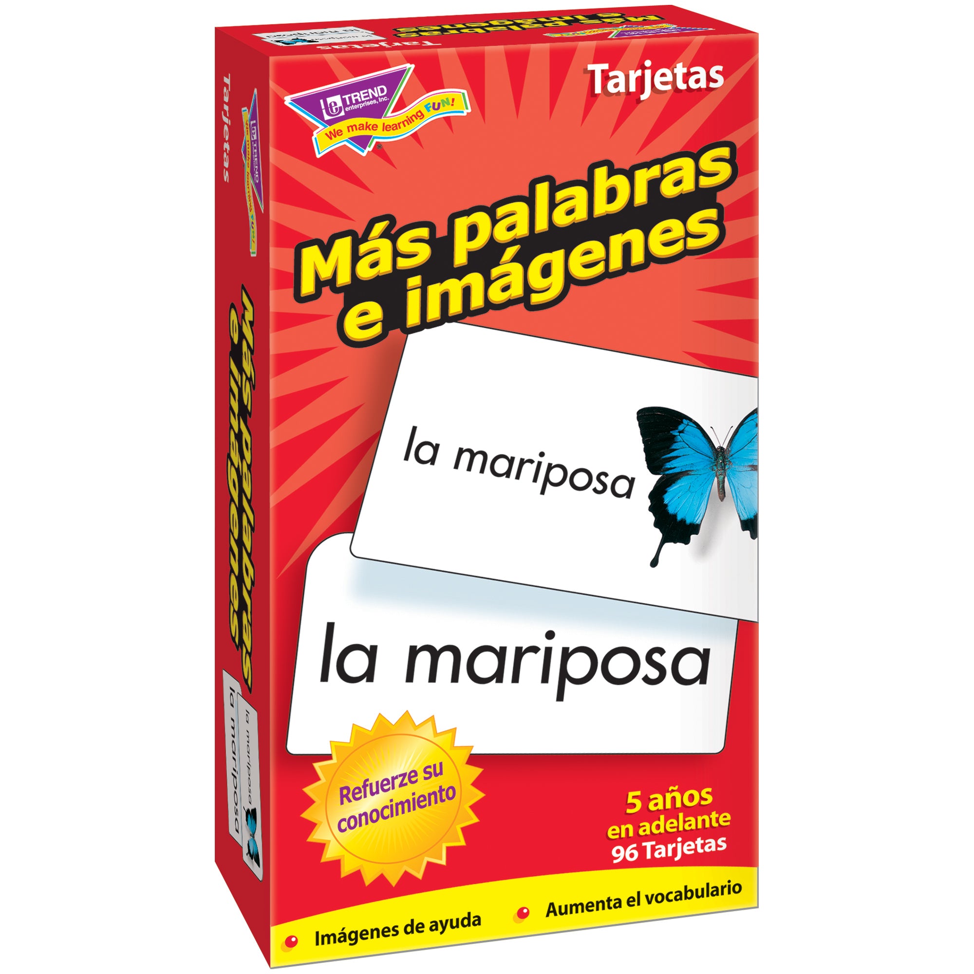 Más palabras e imágenes (SP) Skill Drill Flash Cards, 3 Packs