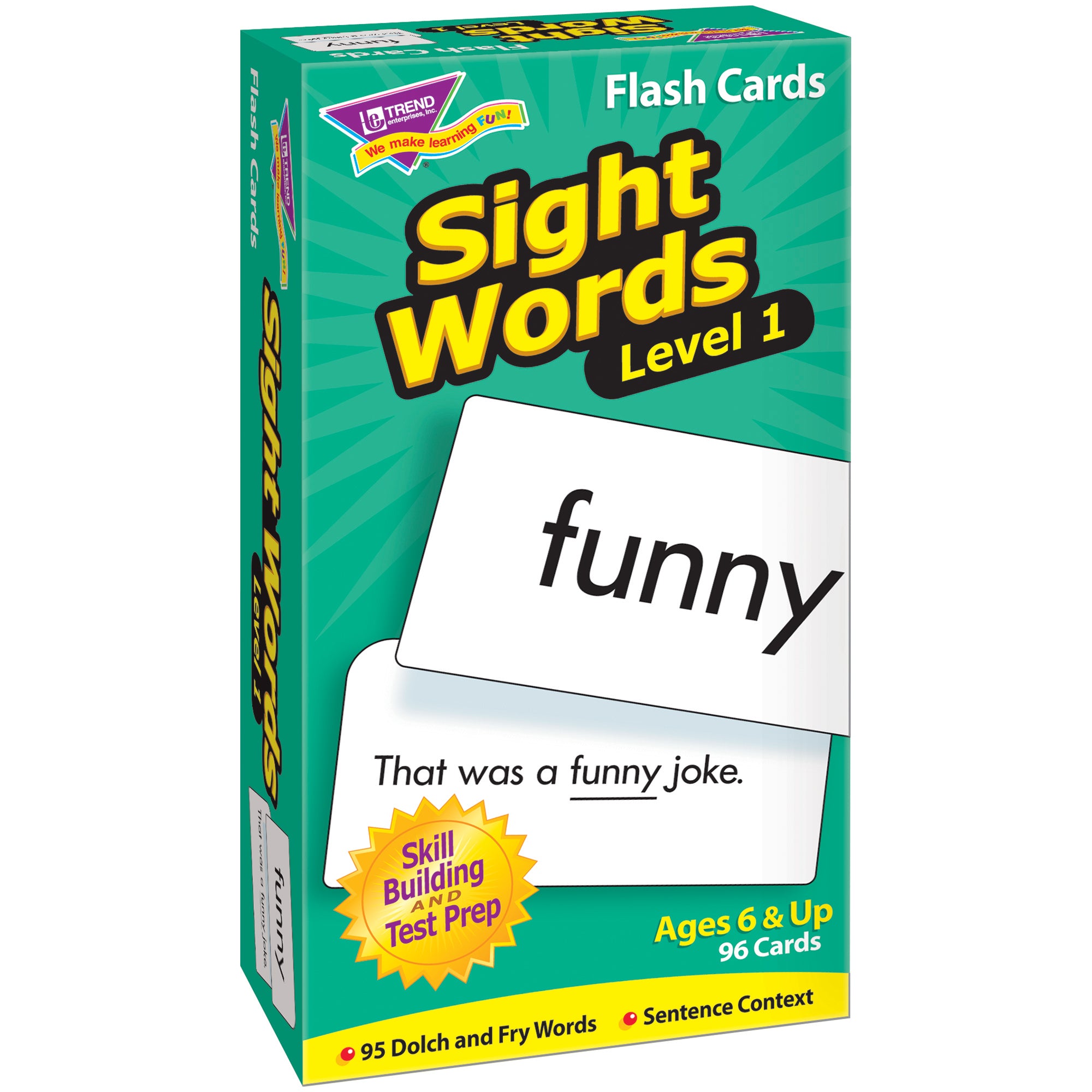 Sight Words – Level 1 Skill Drill Flash Cards, 3 Packs