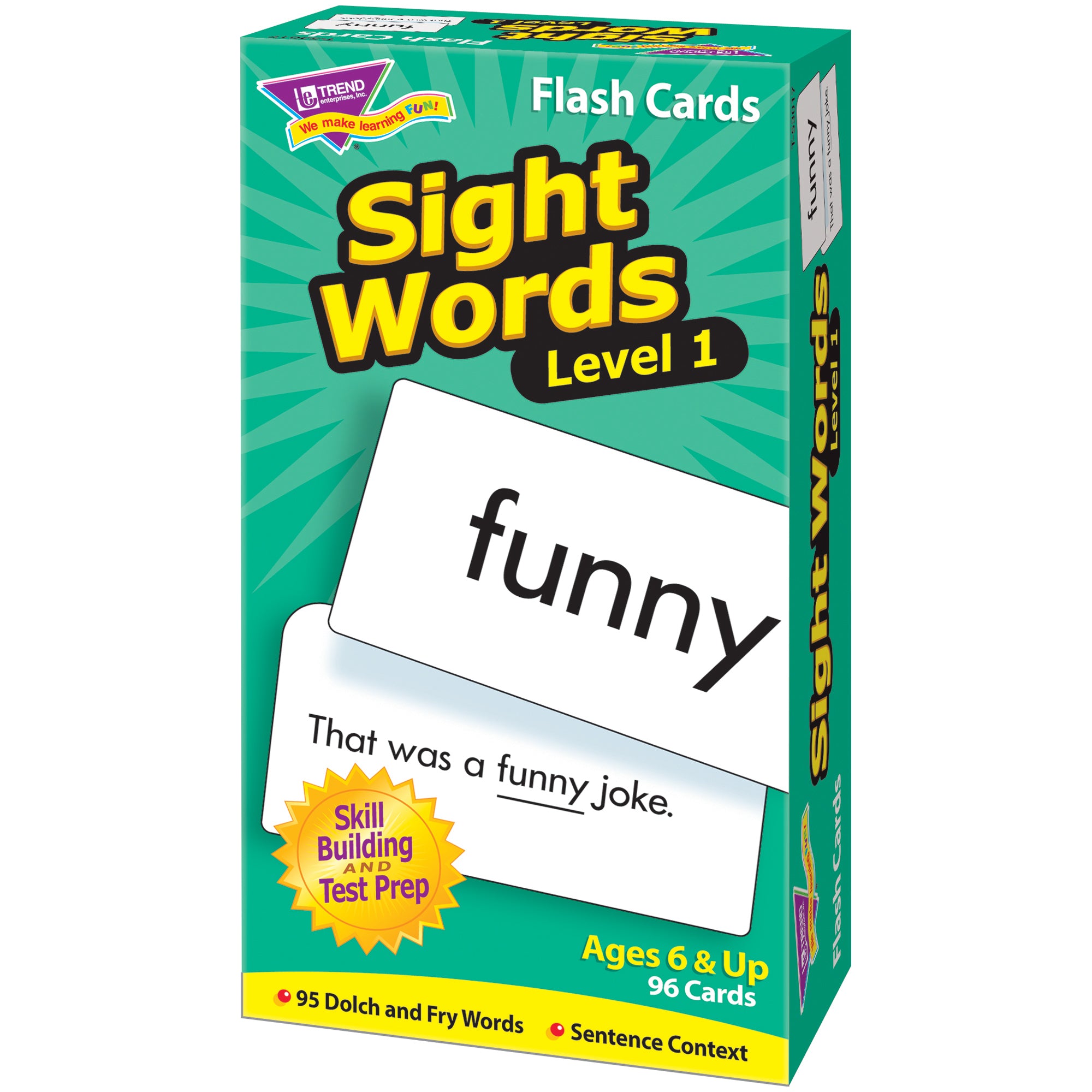 Sight Words – Level 1 Skill Drill Flash Cards, 3 Packs