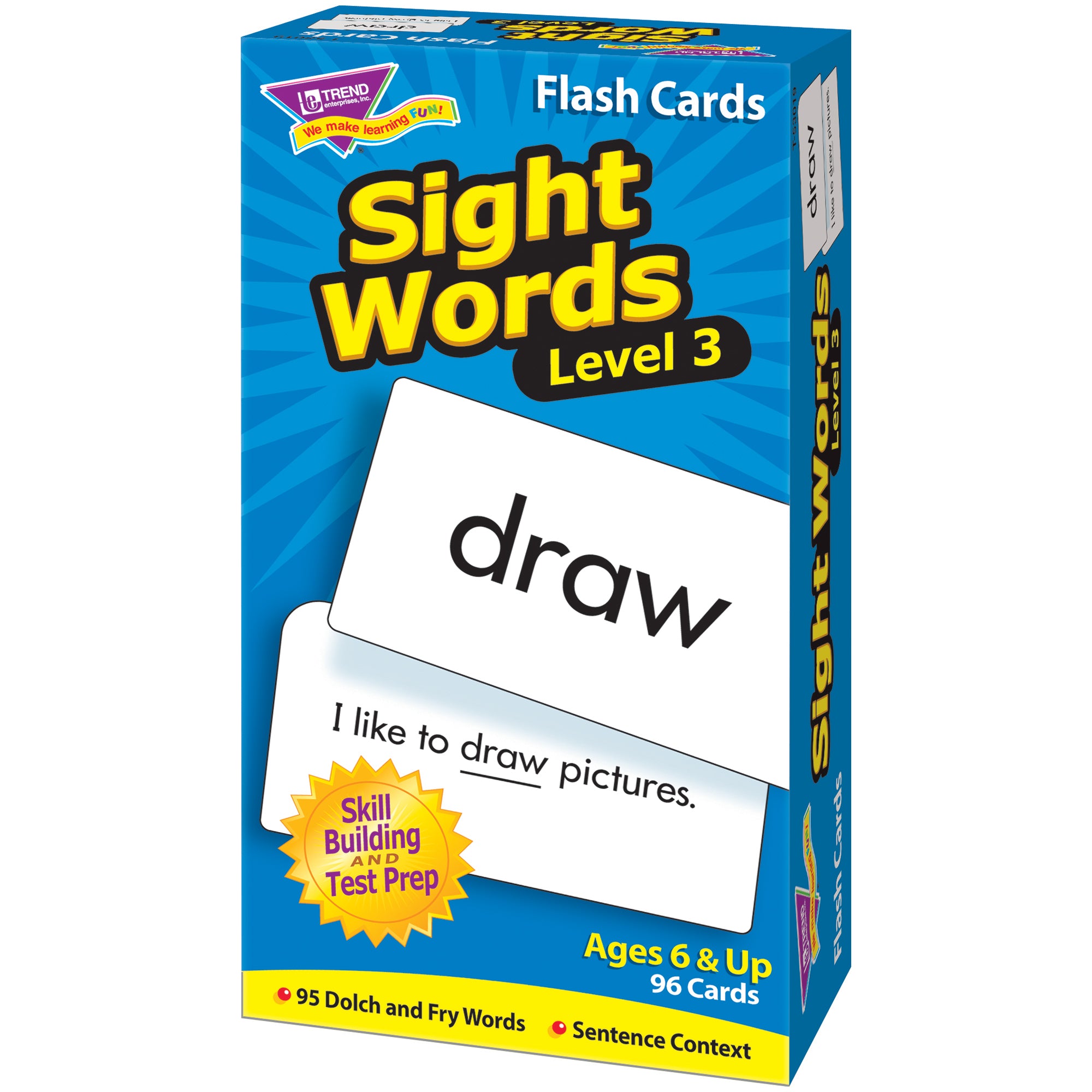 Sight Words – Level 3 Skill Drill Flash Cards, 3 Packs