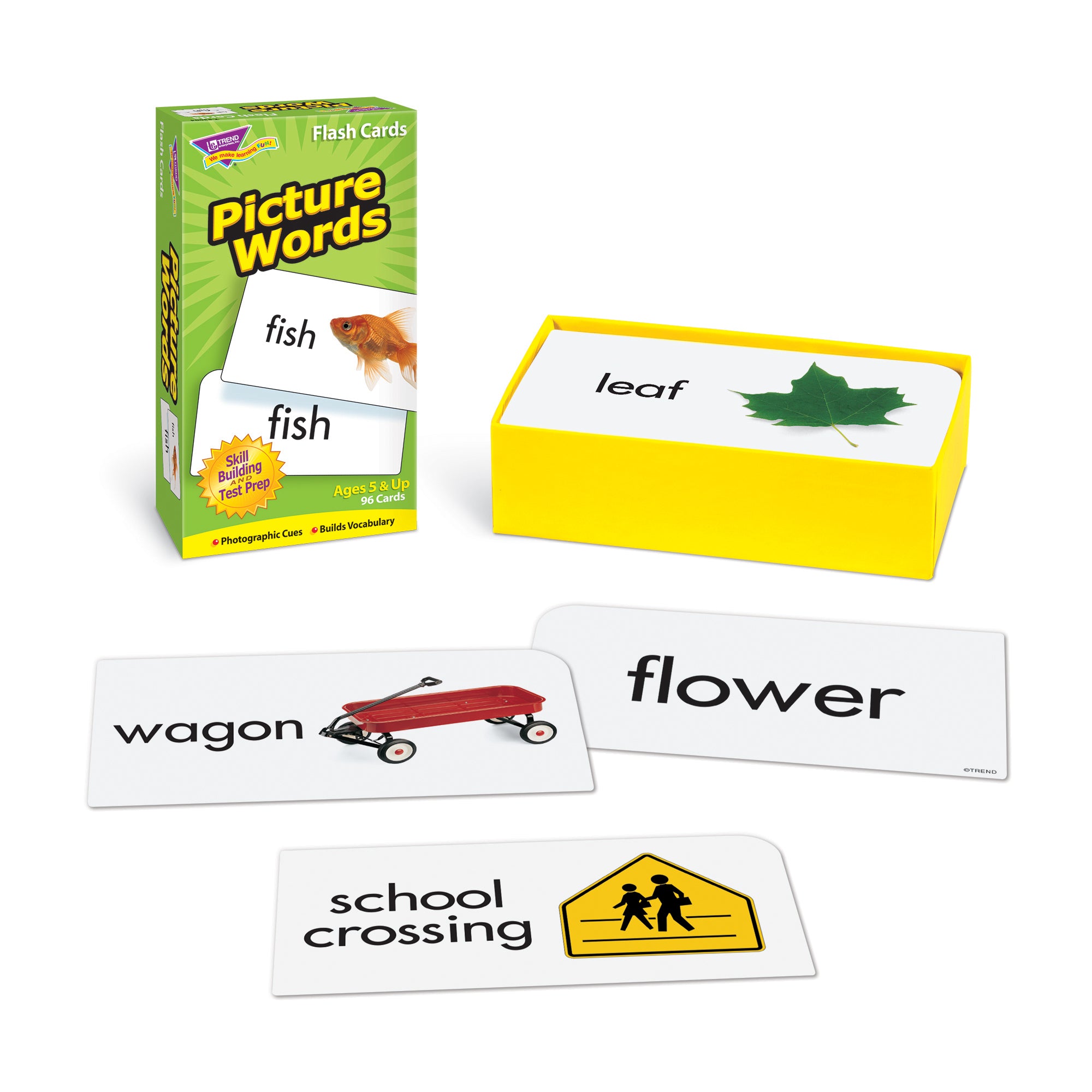 Picture Words Skill Drill Flash Cards Assortment