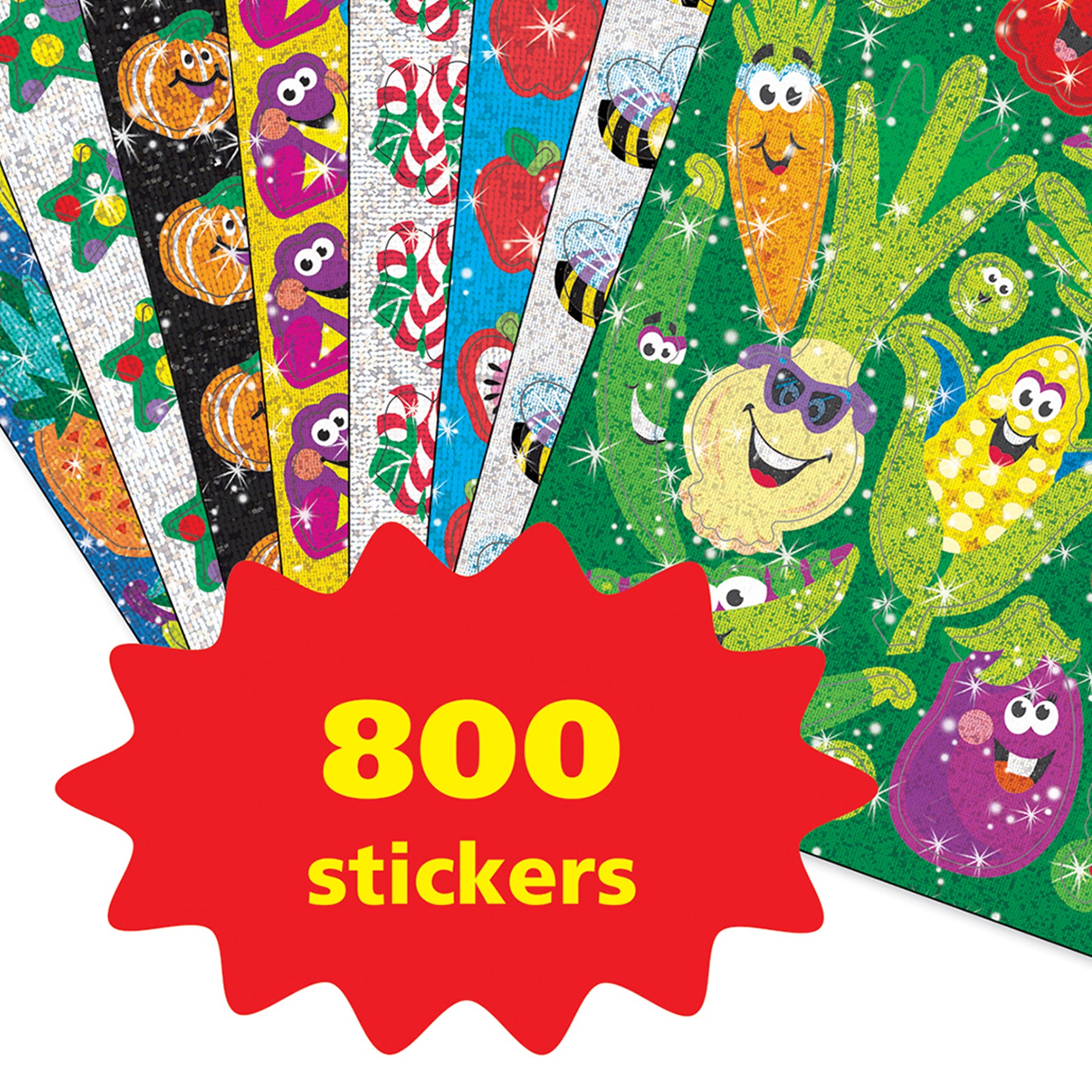 Sparkle Stickers® Assortment Pack, 800 Stickers