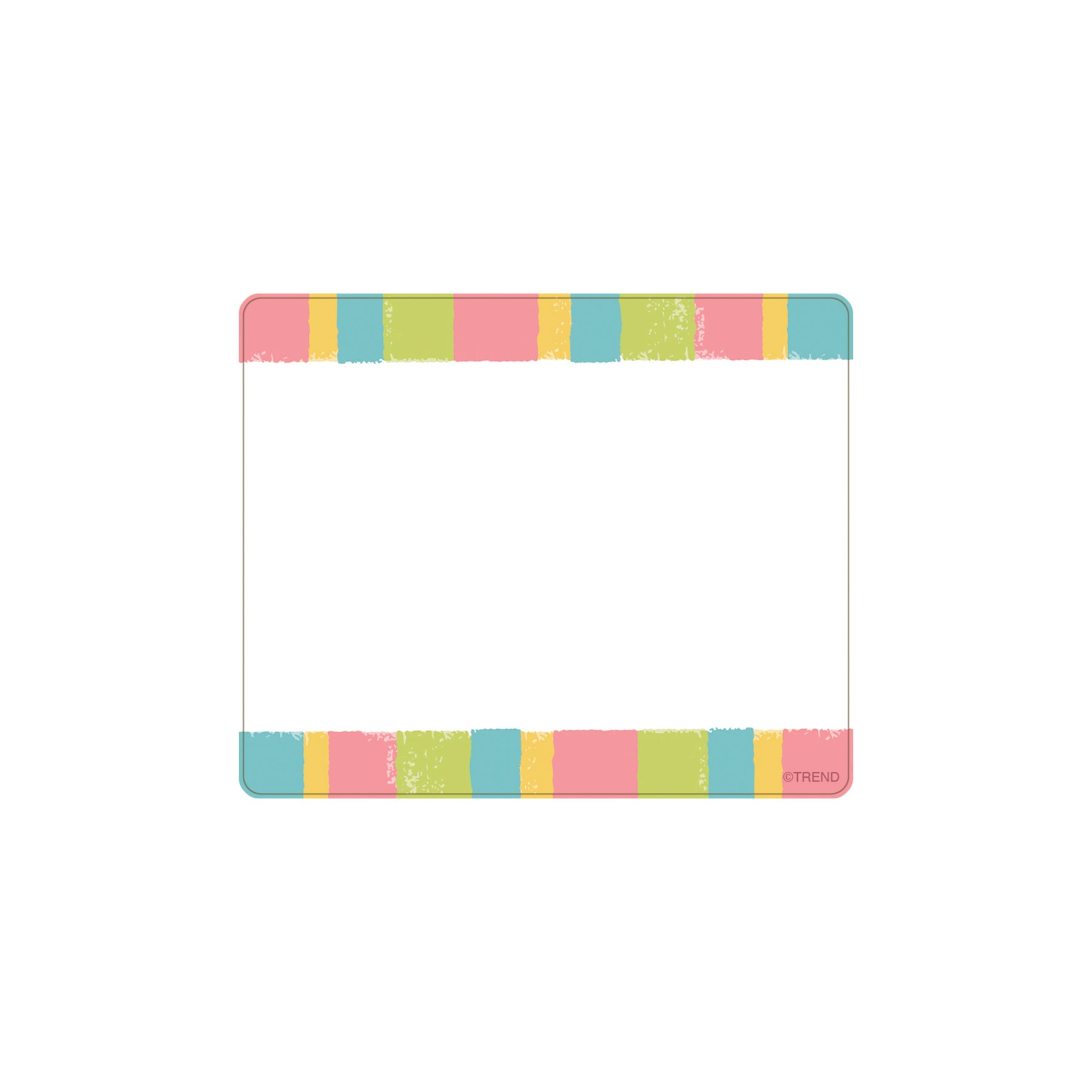 Cheerful Stripes Terrific Labels™, 36 Per Pack, 6 Packs