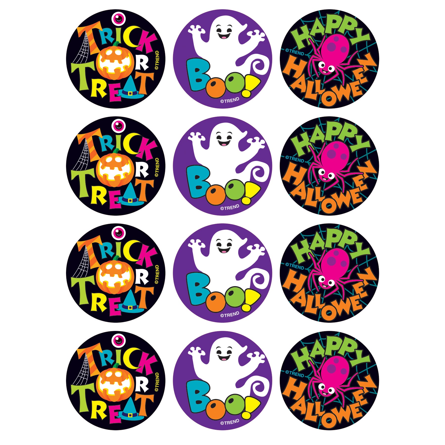 Trick or Treat!/Root Beer Stinky Stickers®, 48 Per Pack, 6 Packs