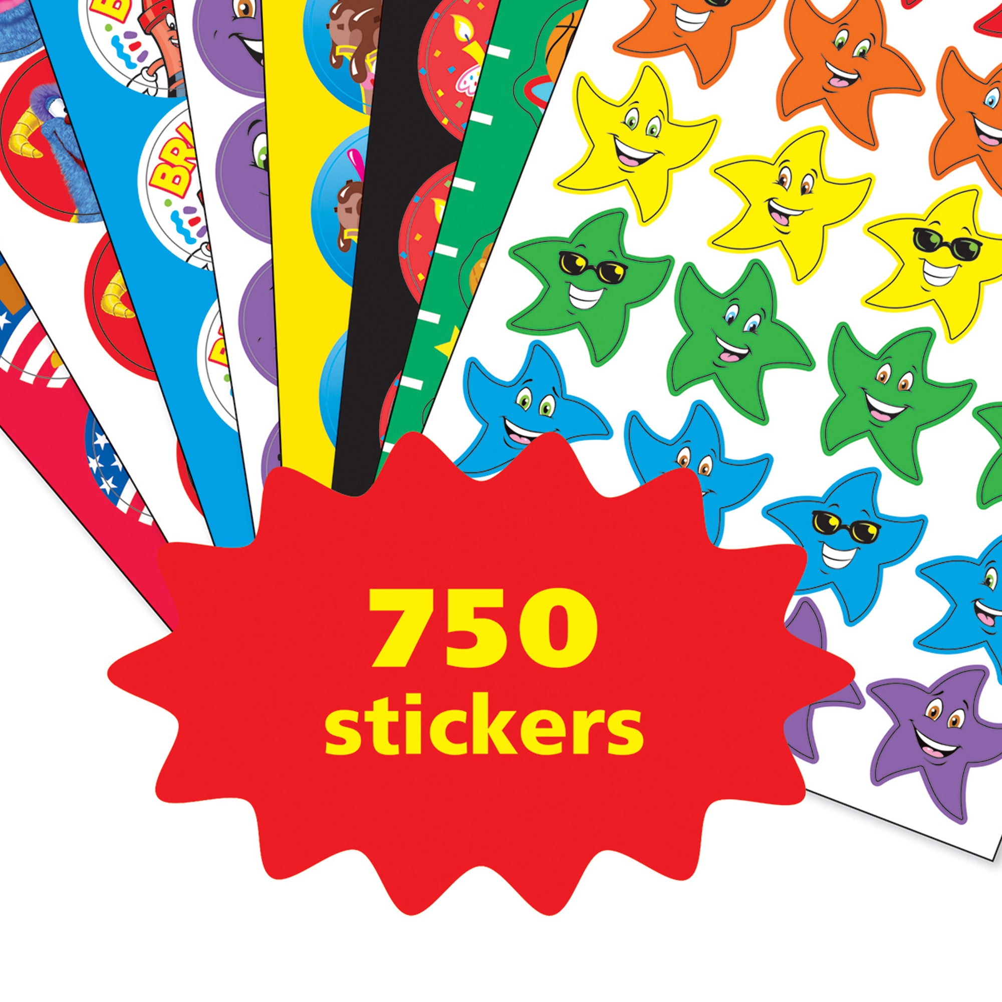 Scratch 'n Sniff Stinky Stickers® Assortment Pack, 750 Stickers