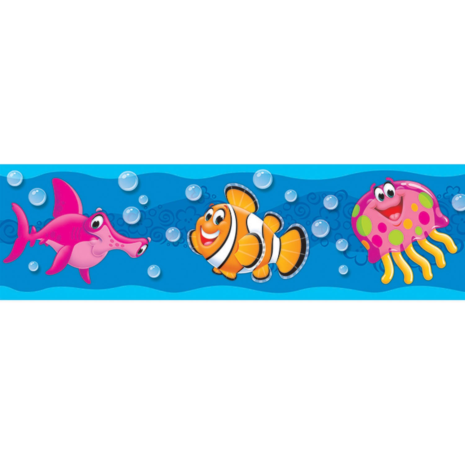 Sea Buddies™ Bolder Borders®, 35.75' Per Pack, 6 Packs