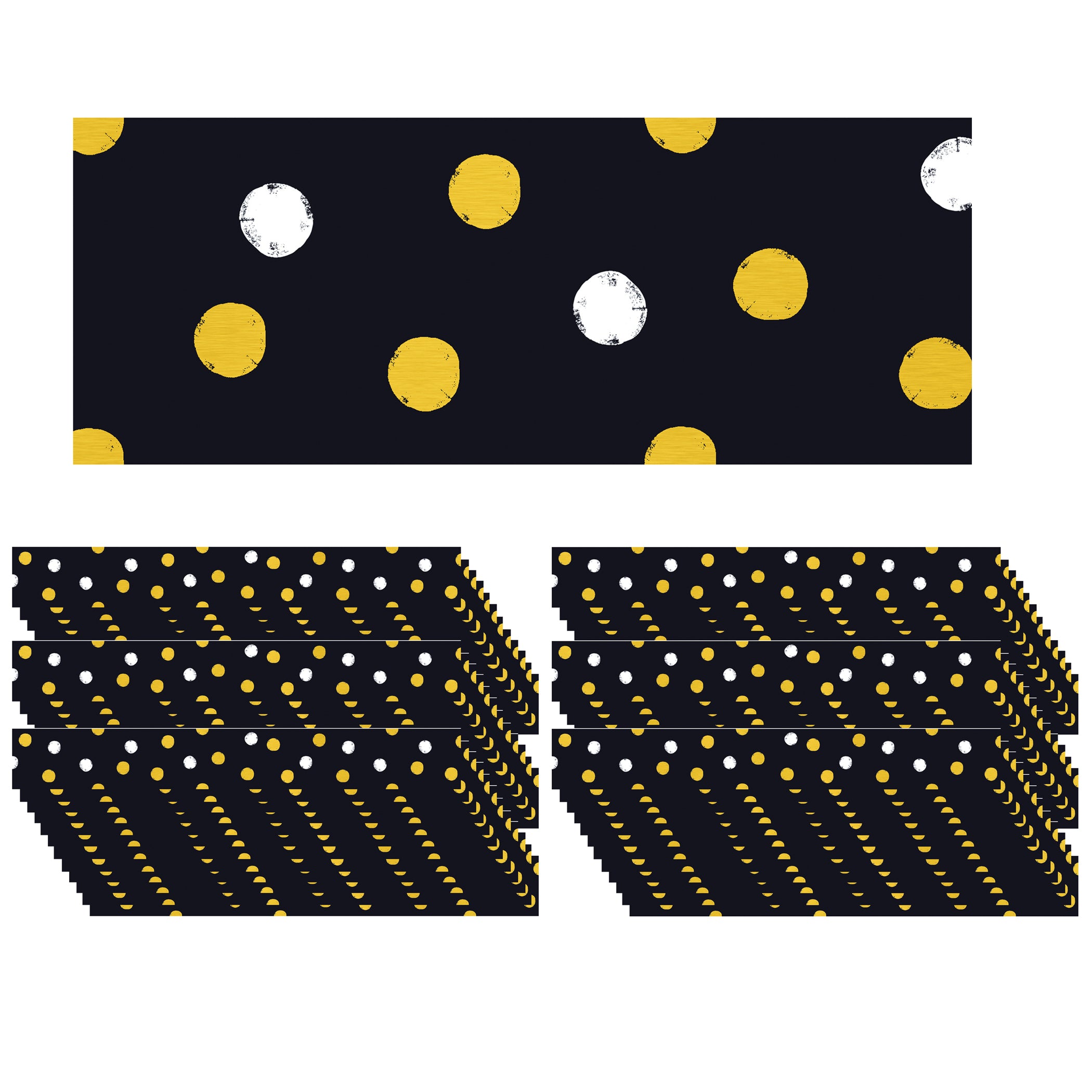 I ♥ Metal Dots Bolder Borders®, 35.75' Per Pack, 6 Packs