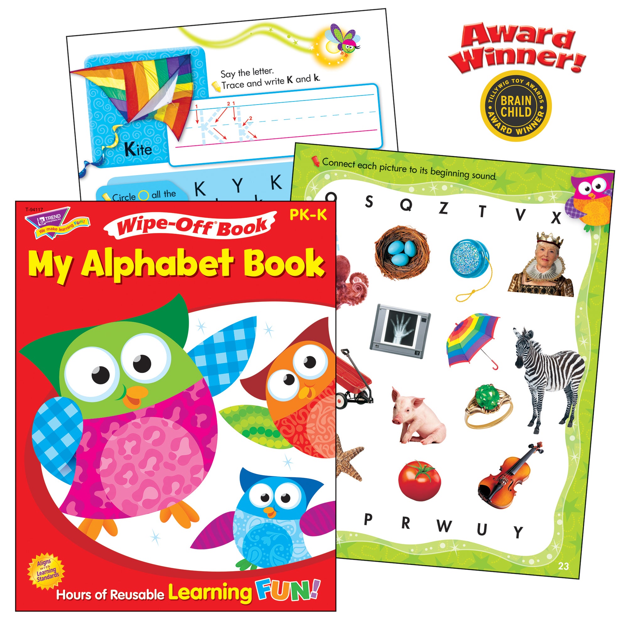 Alphabet Learning Fun Pack