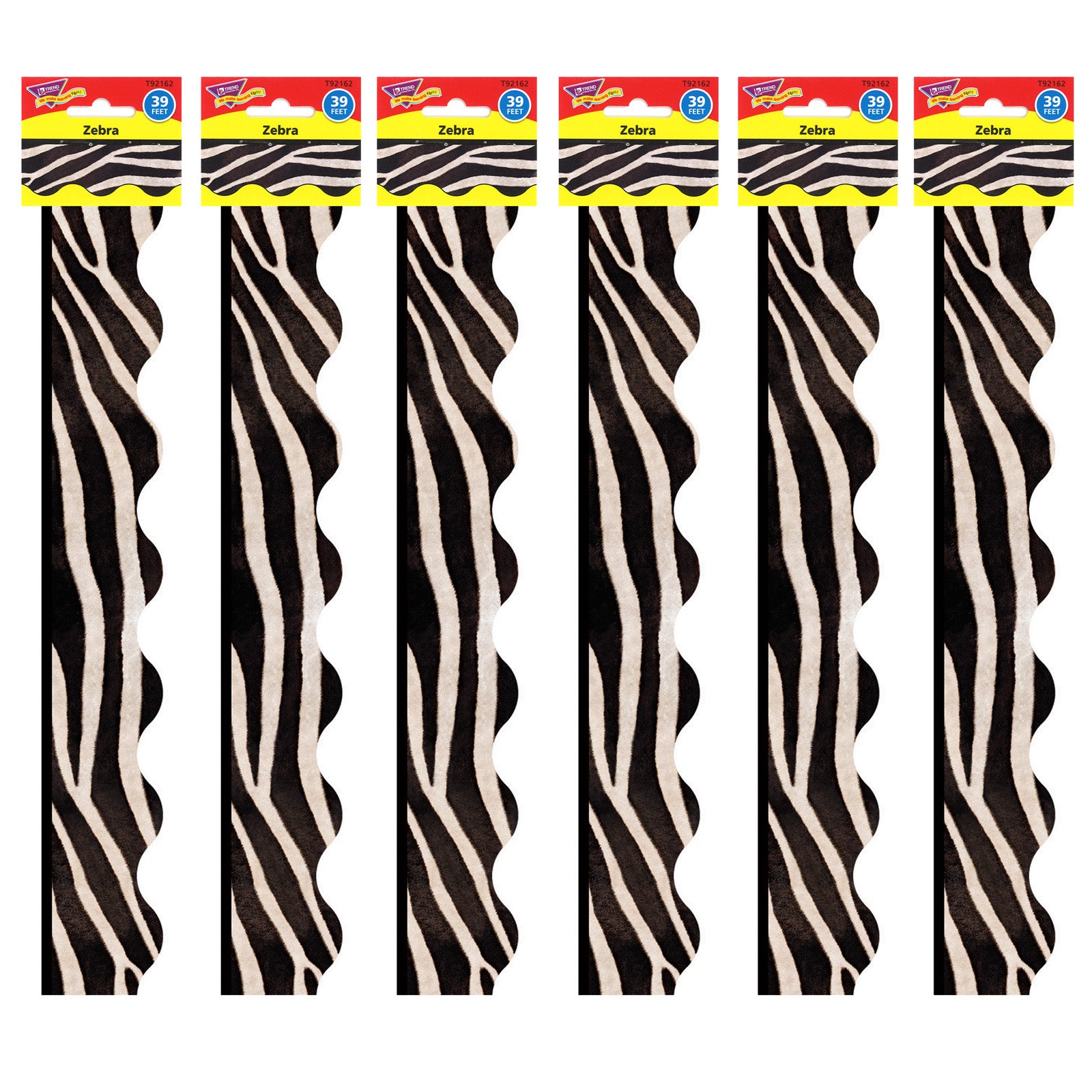 Zebra Terrific Trimmers®, 39 Feet Per Pack, 6 Packs