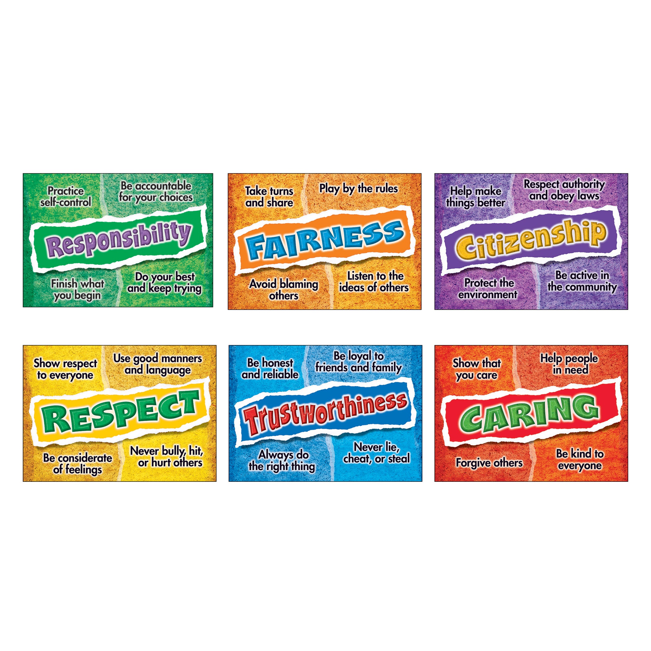 Character Choices Posters Combo Pack, 6 pcs.