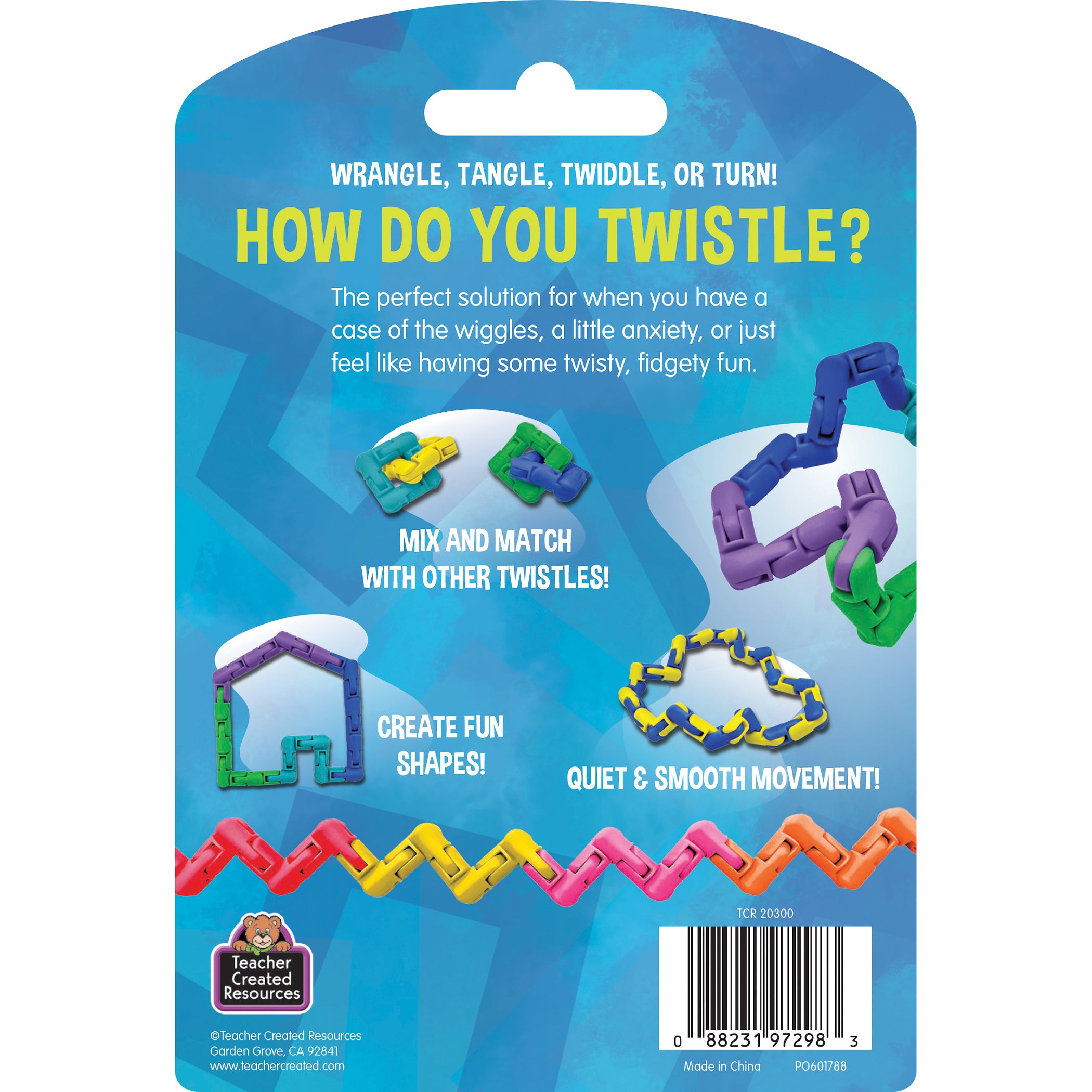 Twistle Original, Galactic Cool, Pack of 3