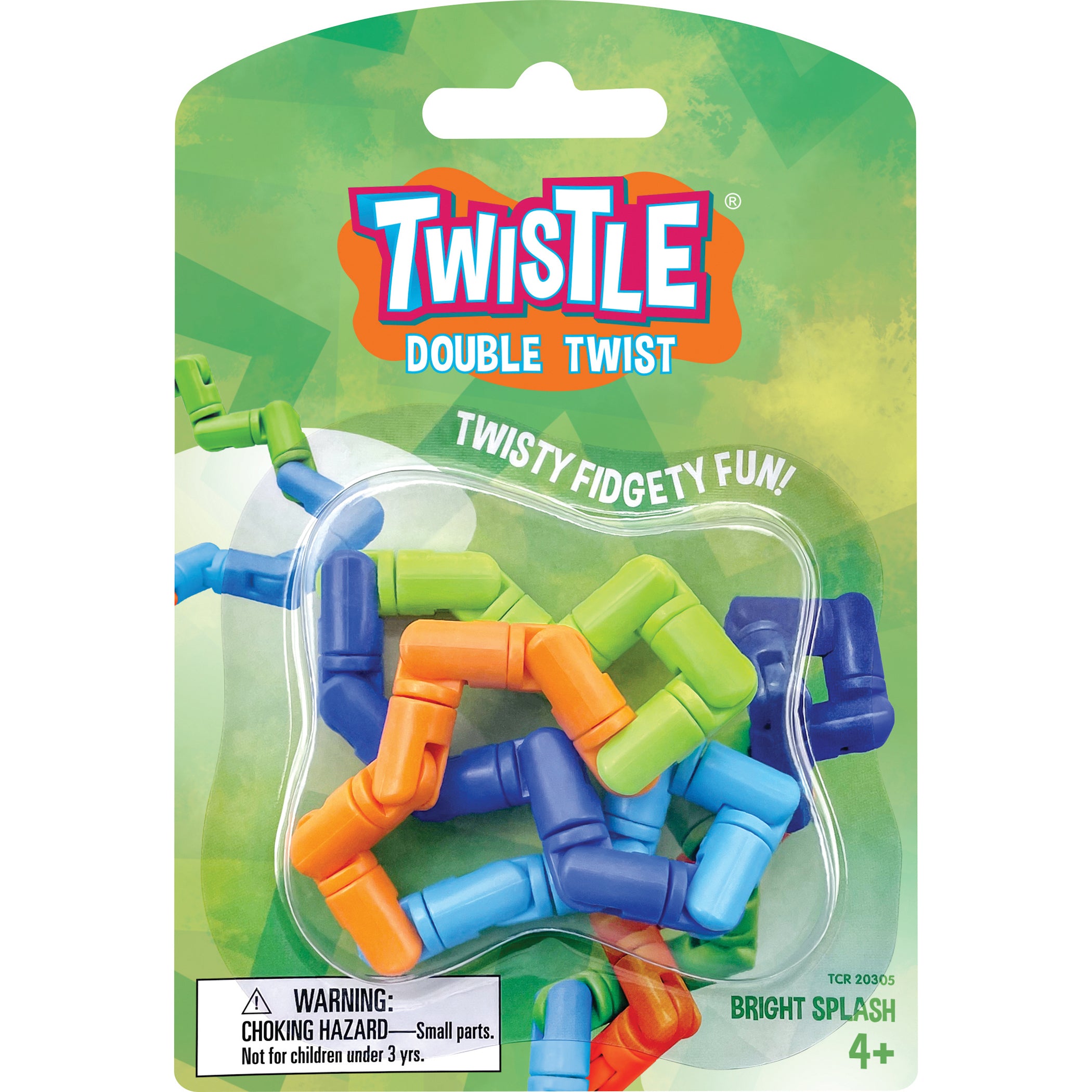 Twistle Double Twist, Bright Splash, Pack of 3