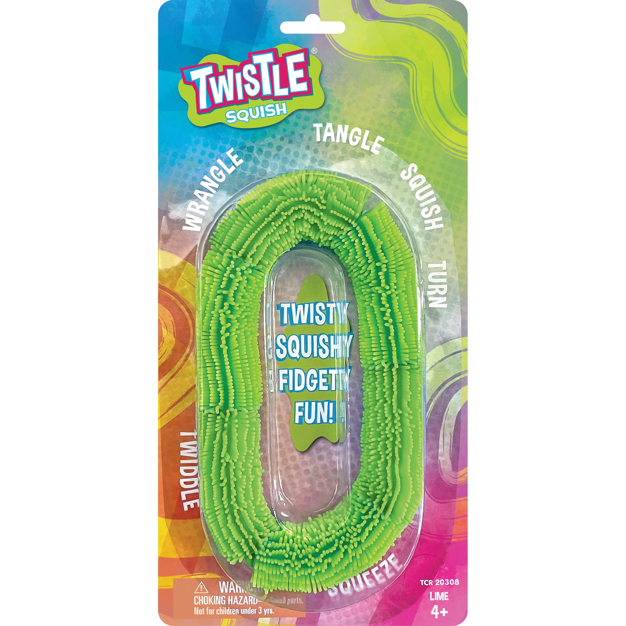 Twistle Squish, Lime, Pack of 2