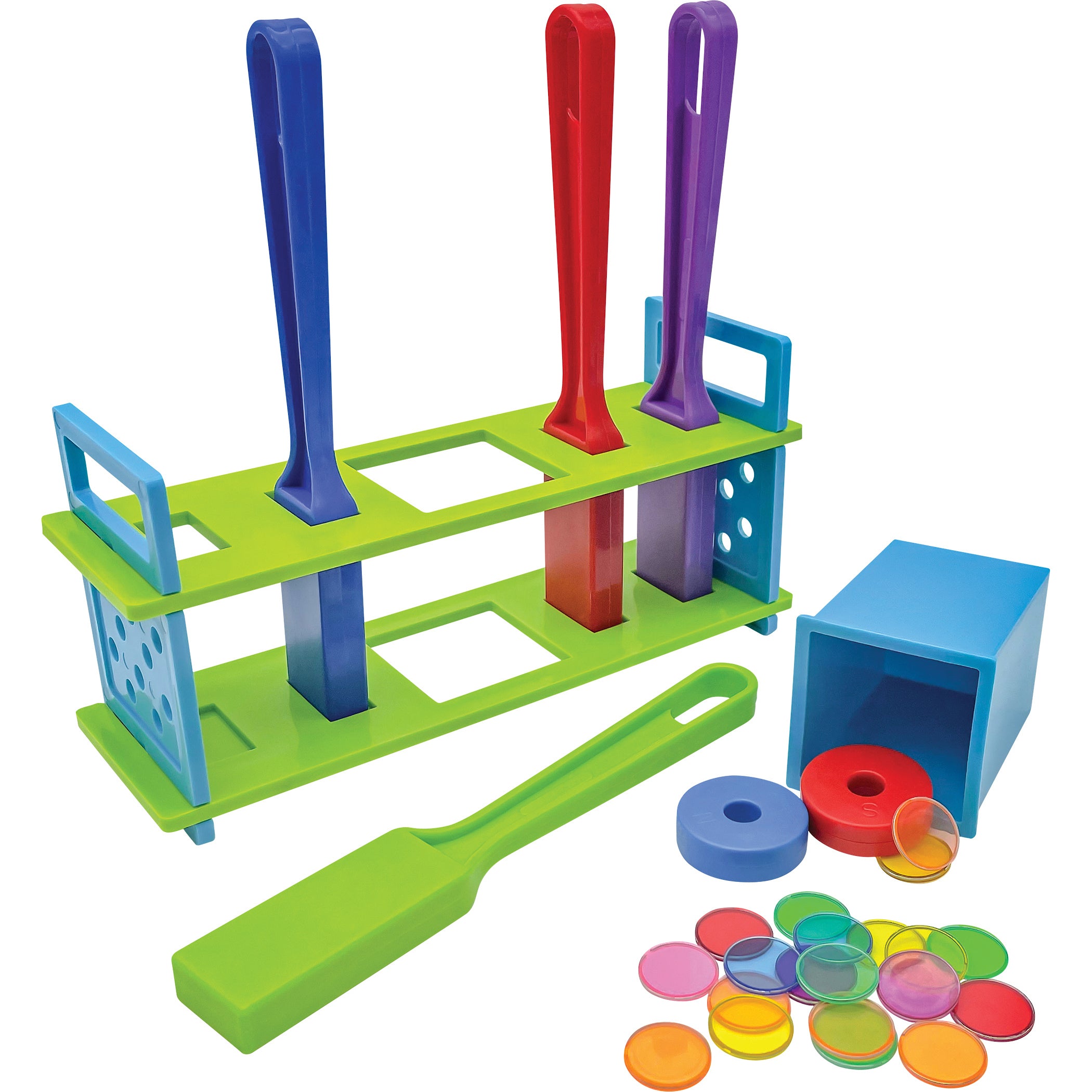 Up-Close Science: Magnetic Wands, Rings & Discs Activity Set