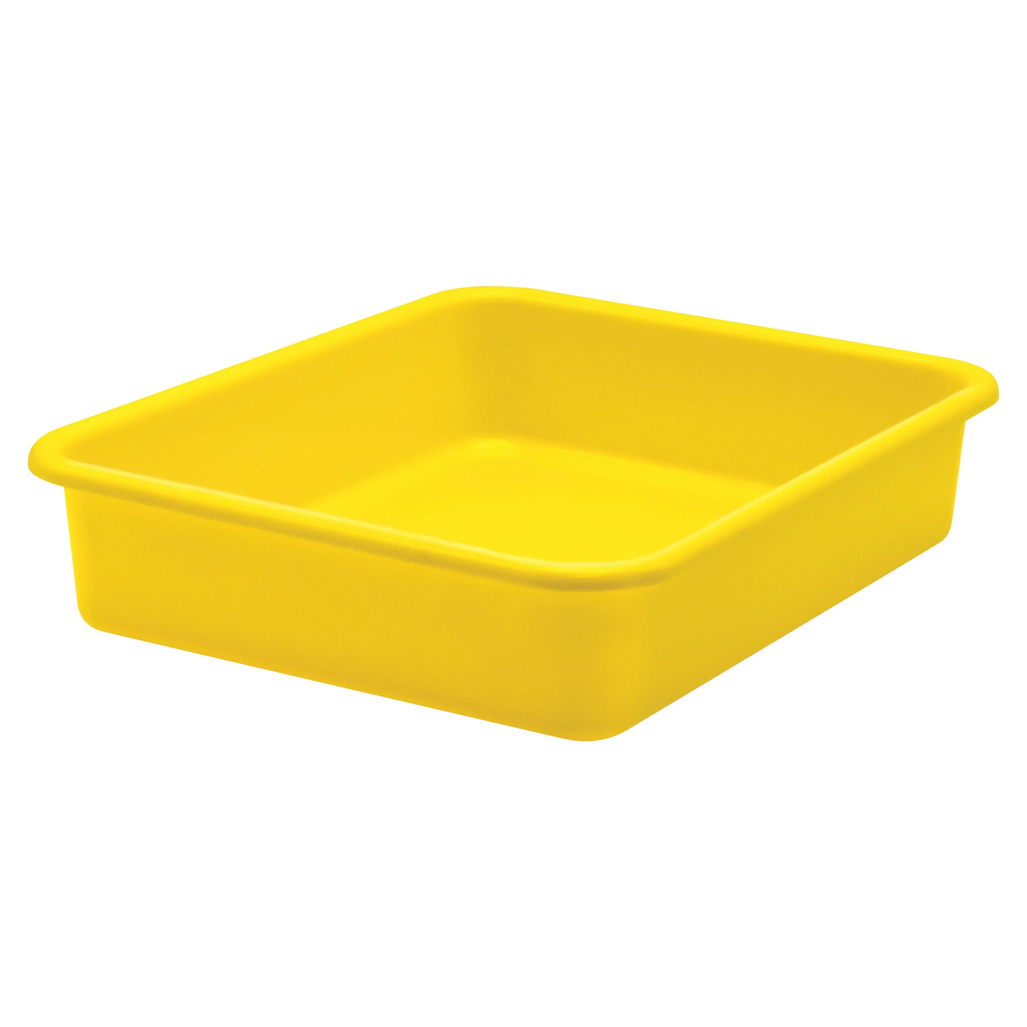 Yellow Large Plastic Letter Tray, Pack of 6