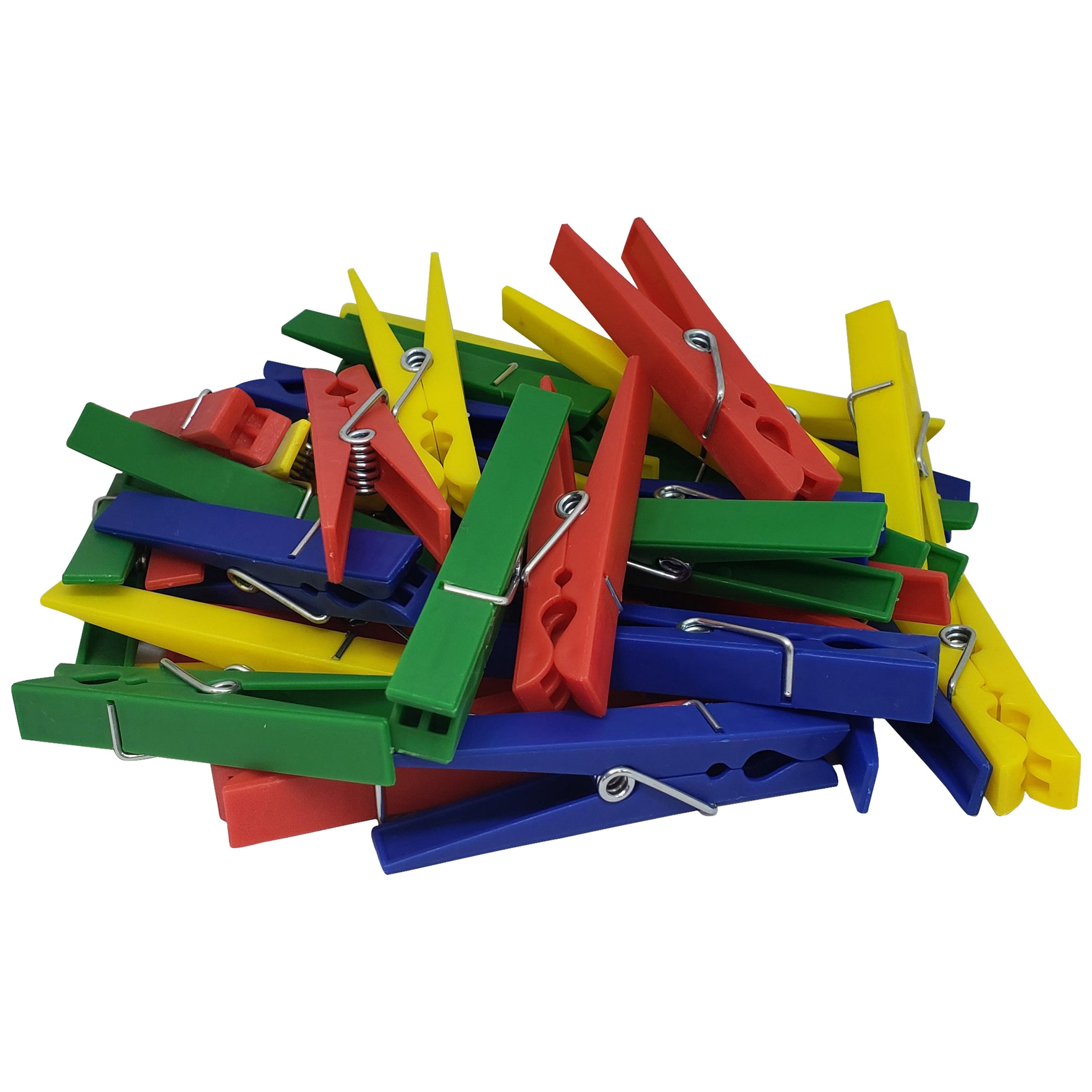 Plastic Clothespins, 40 Per Pack, 3 Packs