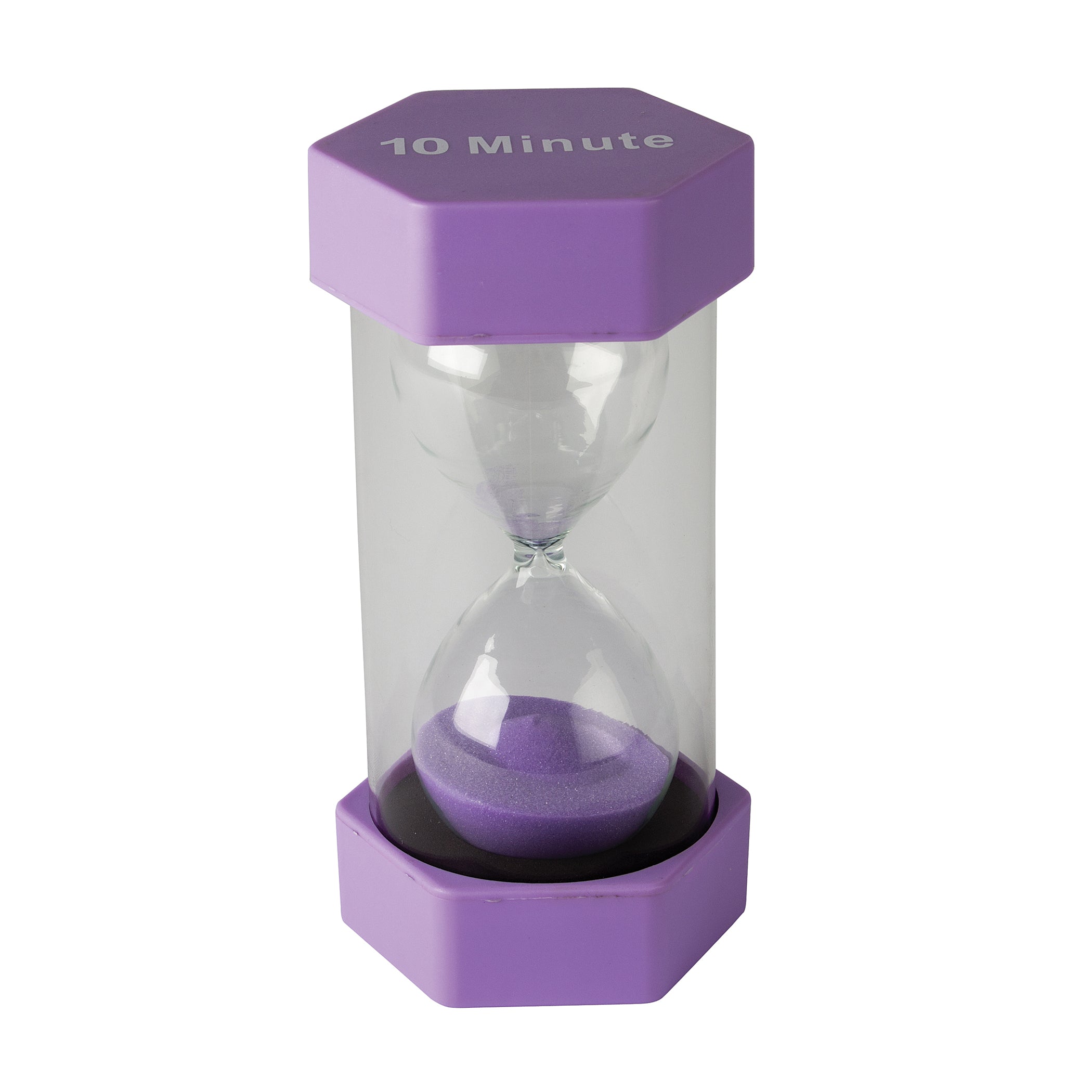 Large Sand Timer, 10 Minute, Purple