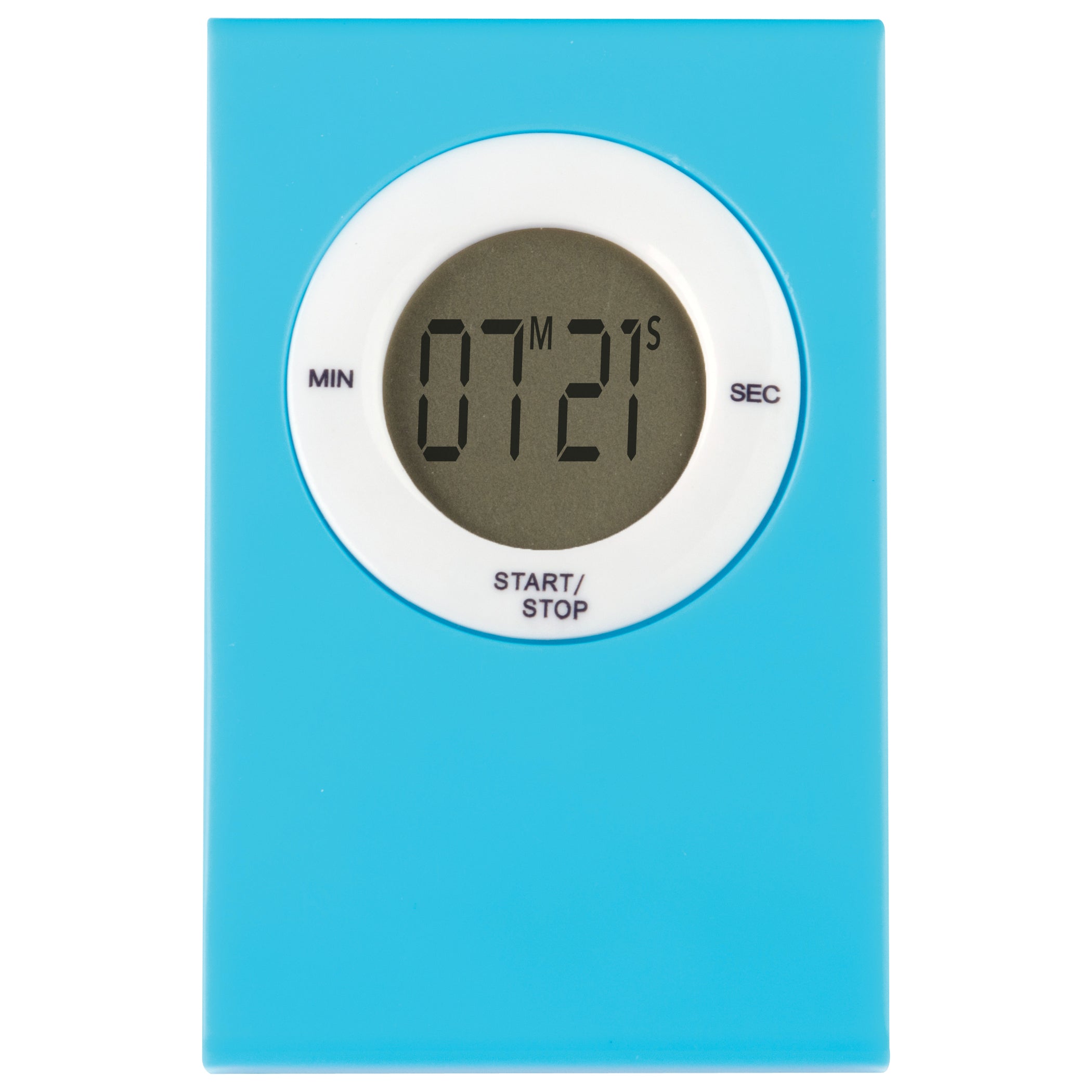 Magnetic Digital Timer, Aqua, Pack of 3