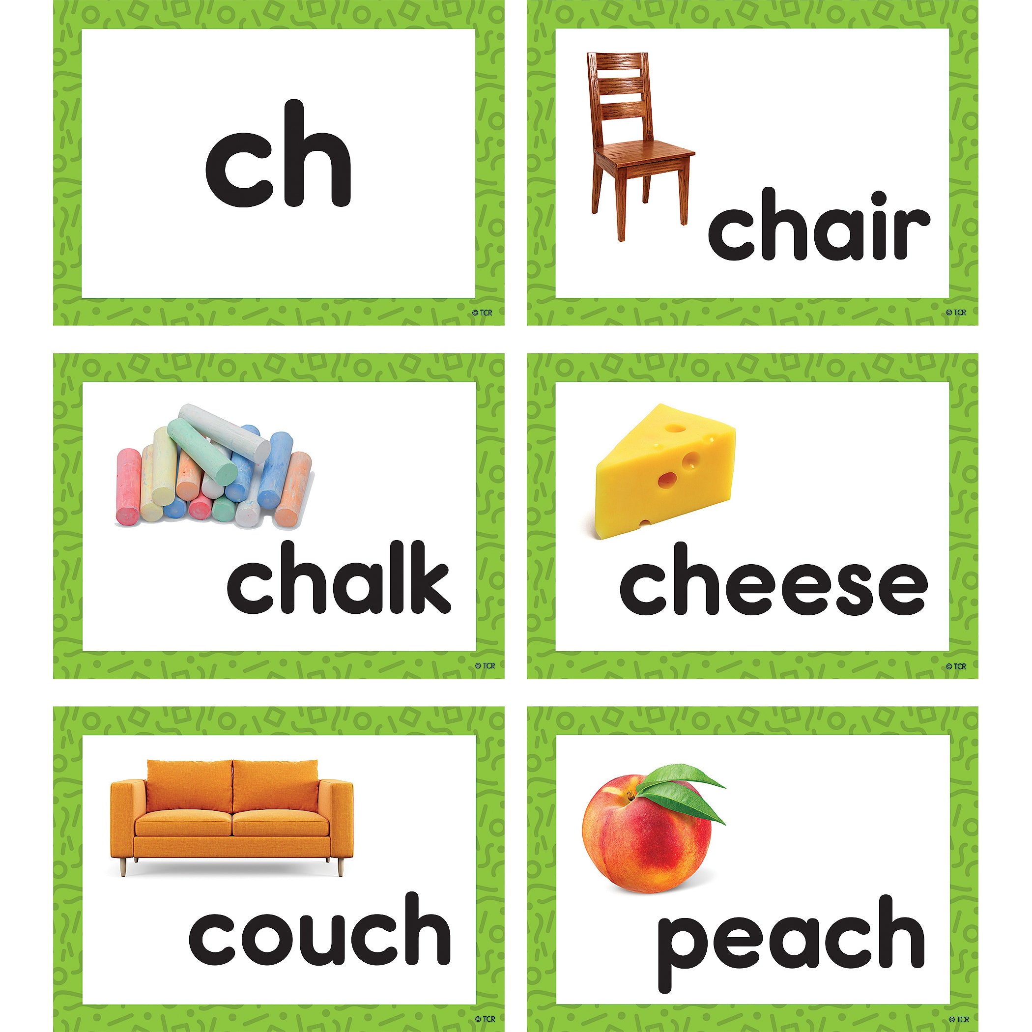 Consonant Blends & Digraphs Pocket Chart Cards, 2 Sets