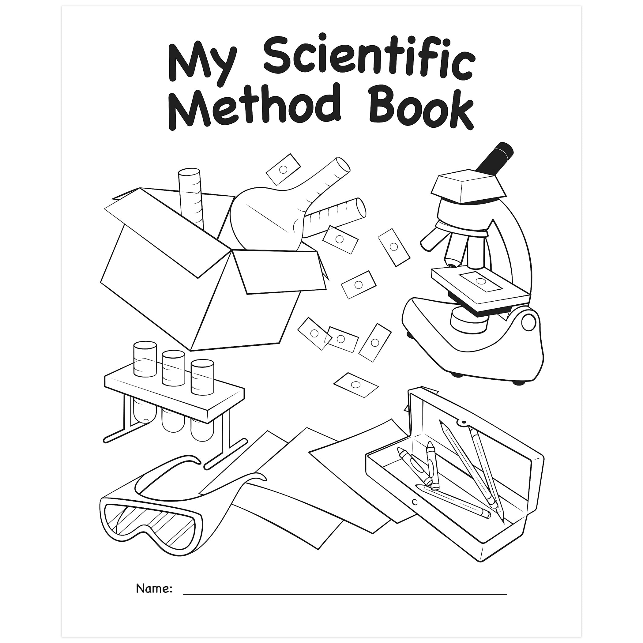 My Own Books: My Own Scientific Method Book, 10 Pack