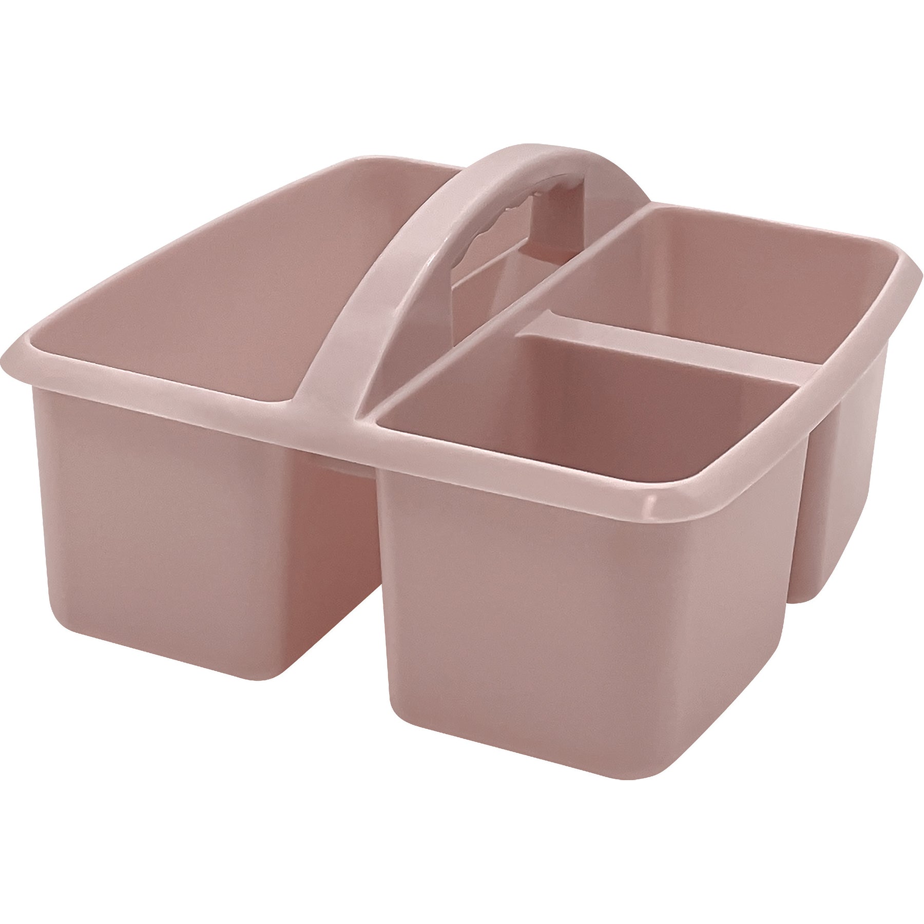 Plastic Storage Caddy, Light Mauve, Pack of 6