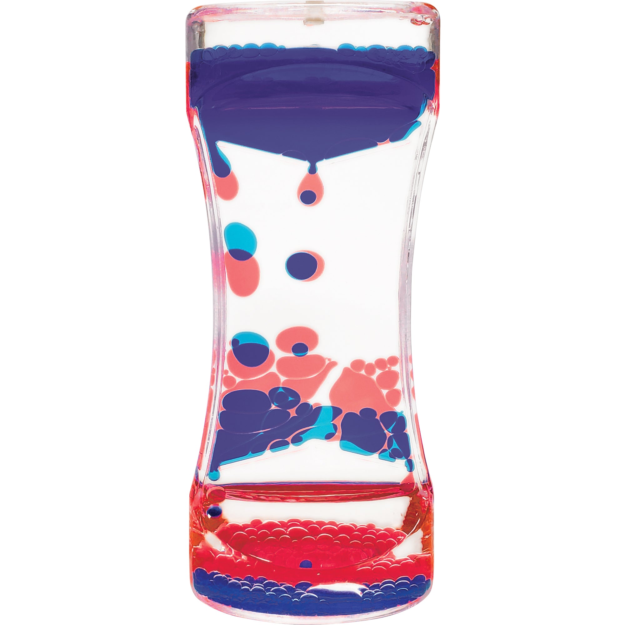 Red & Blue Liquid Motion Bubbler, Pack of 6