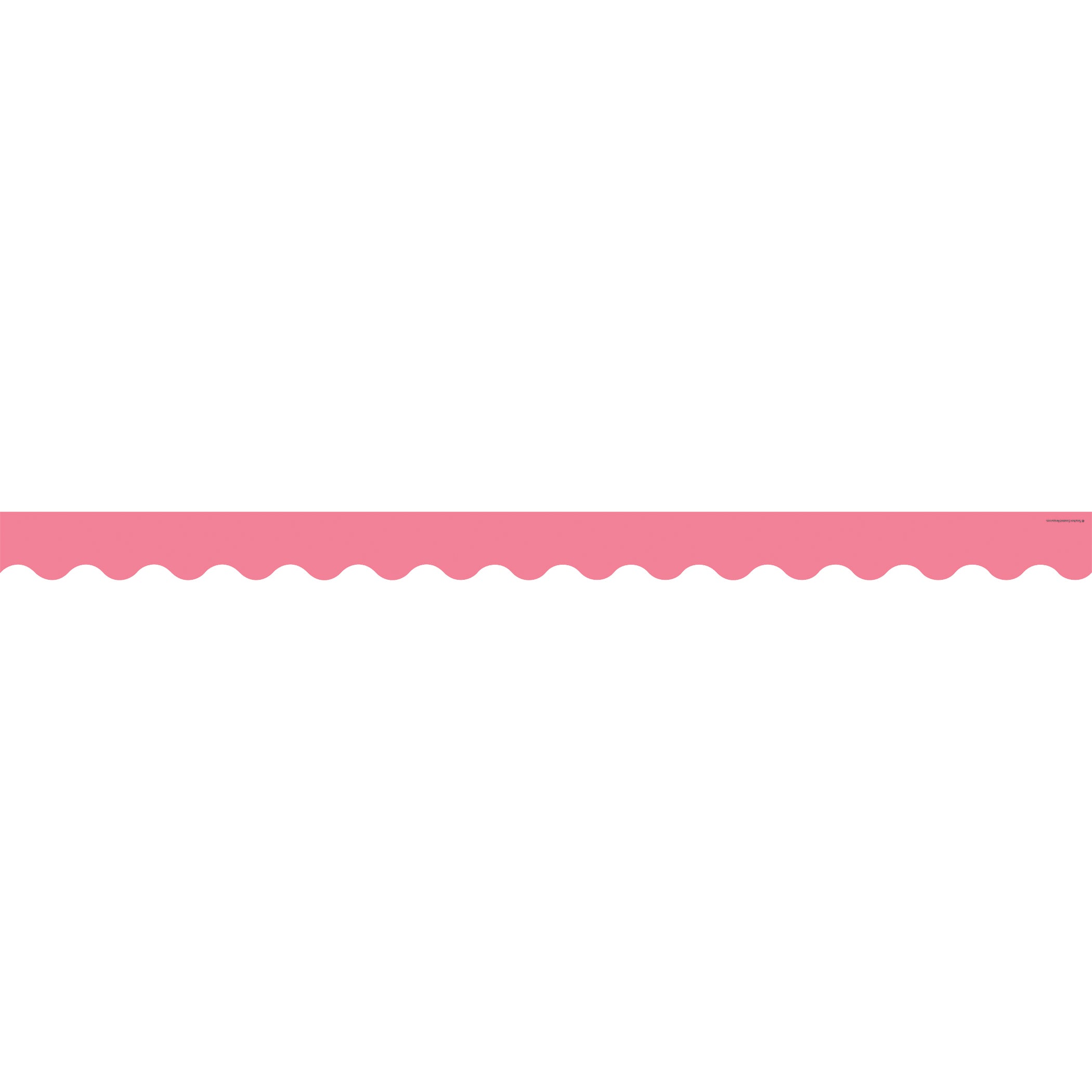 Light Pink Scalloped Border Trim, 35 Feet Per Pack, 6 Packs