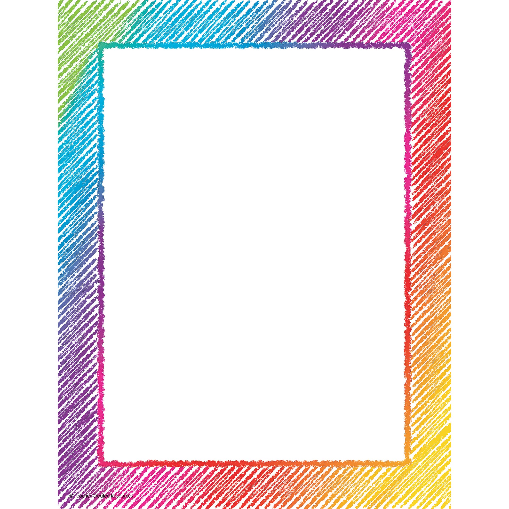 Colorful Scribble Computer Paper, 50 Sheets Per Pack, 6 Packs