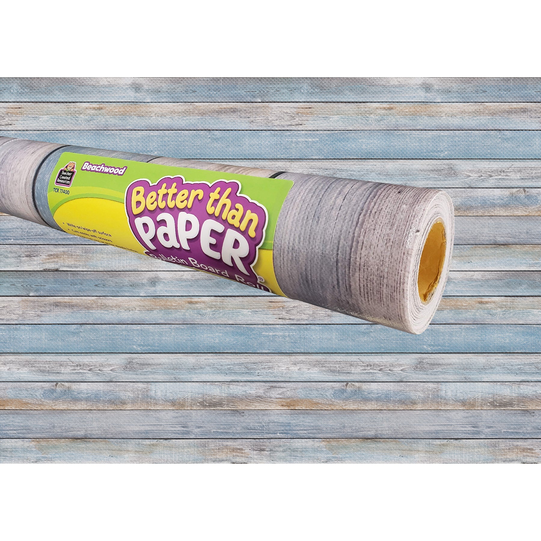 Beachwood Better Than Paper Bulletin Board Roll, 4' x 12', Pack of 4